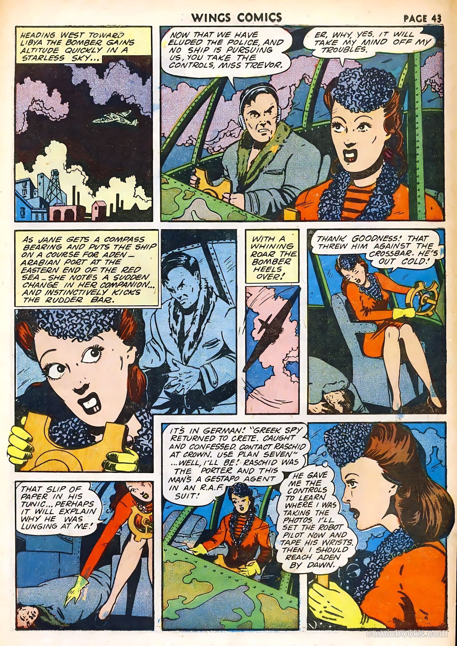 Wings Comics #32 — page 45 of 68