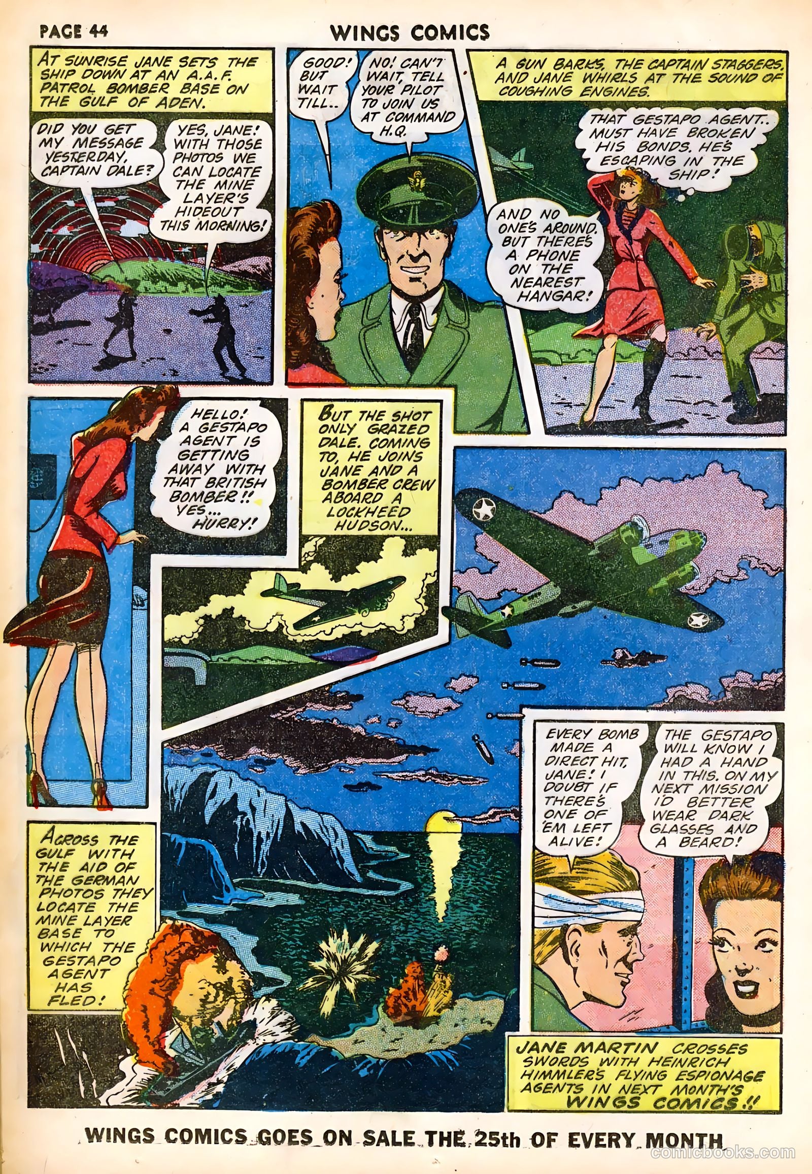 Wings Comics #32 — page 46 of 68