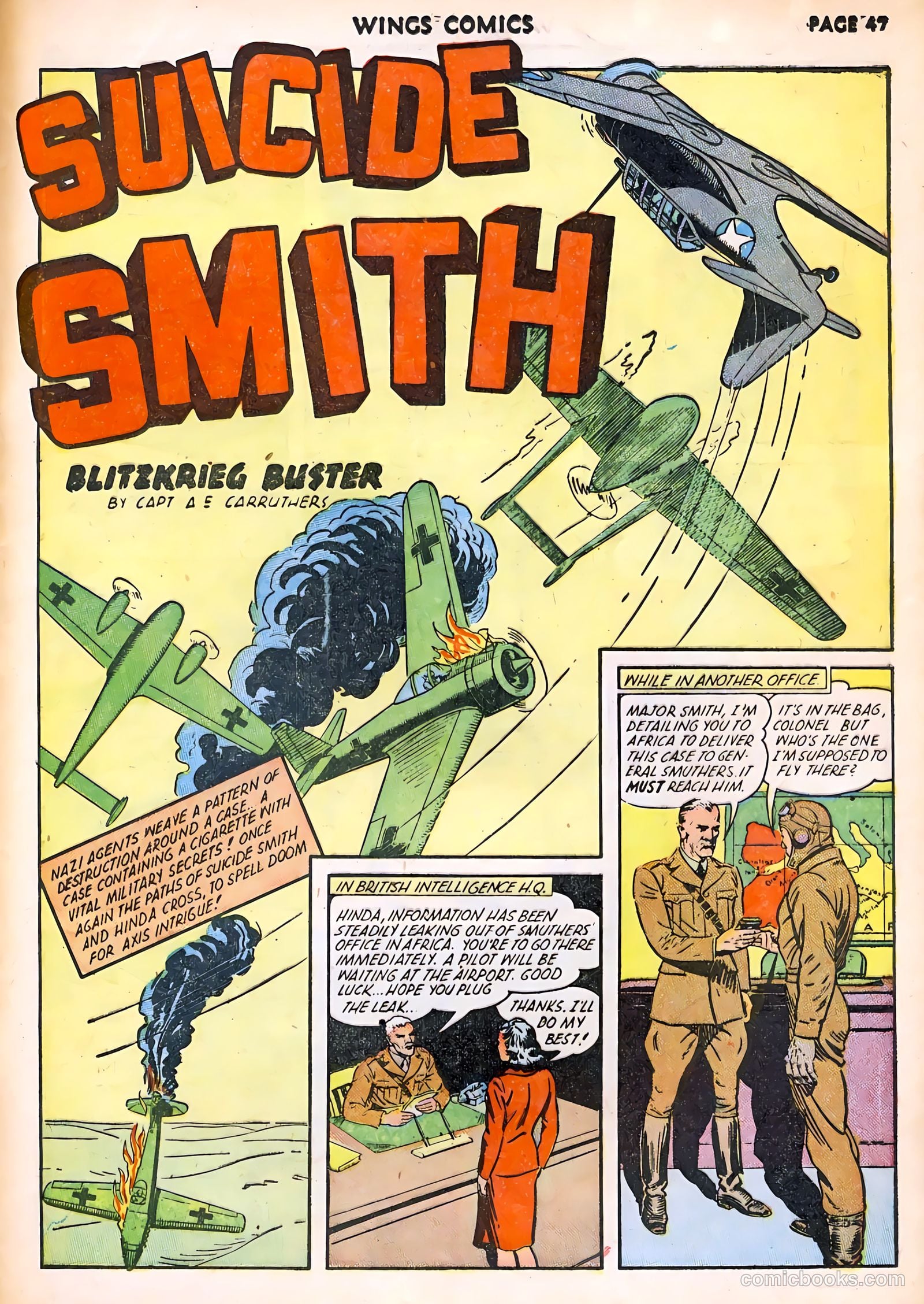 Wings Comics #32 — page 49 of 68