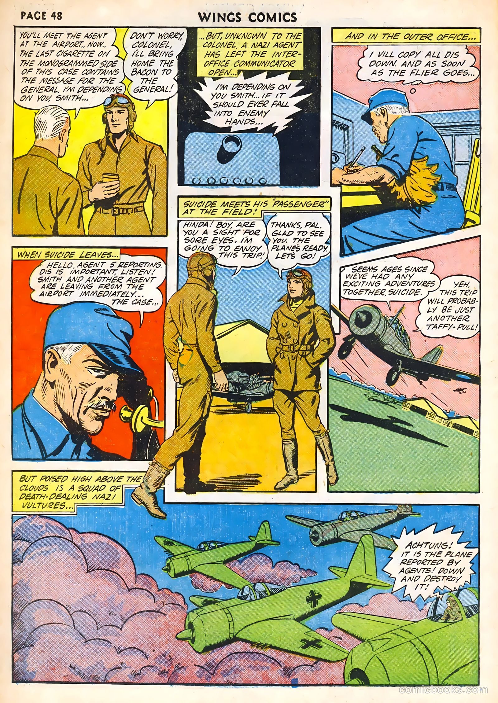 Wings Comics #32 — page 50 of 68