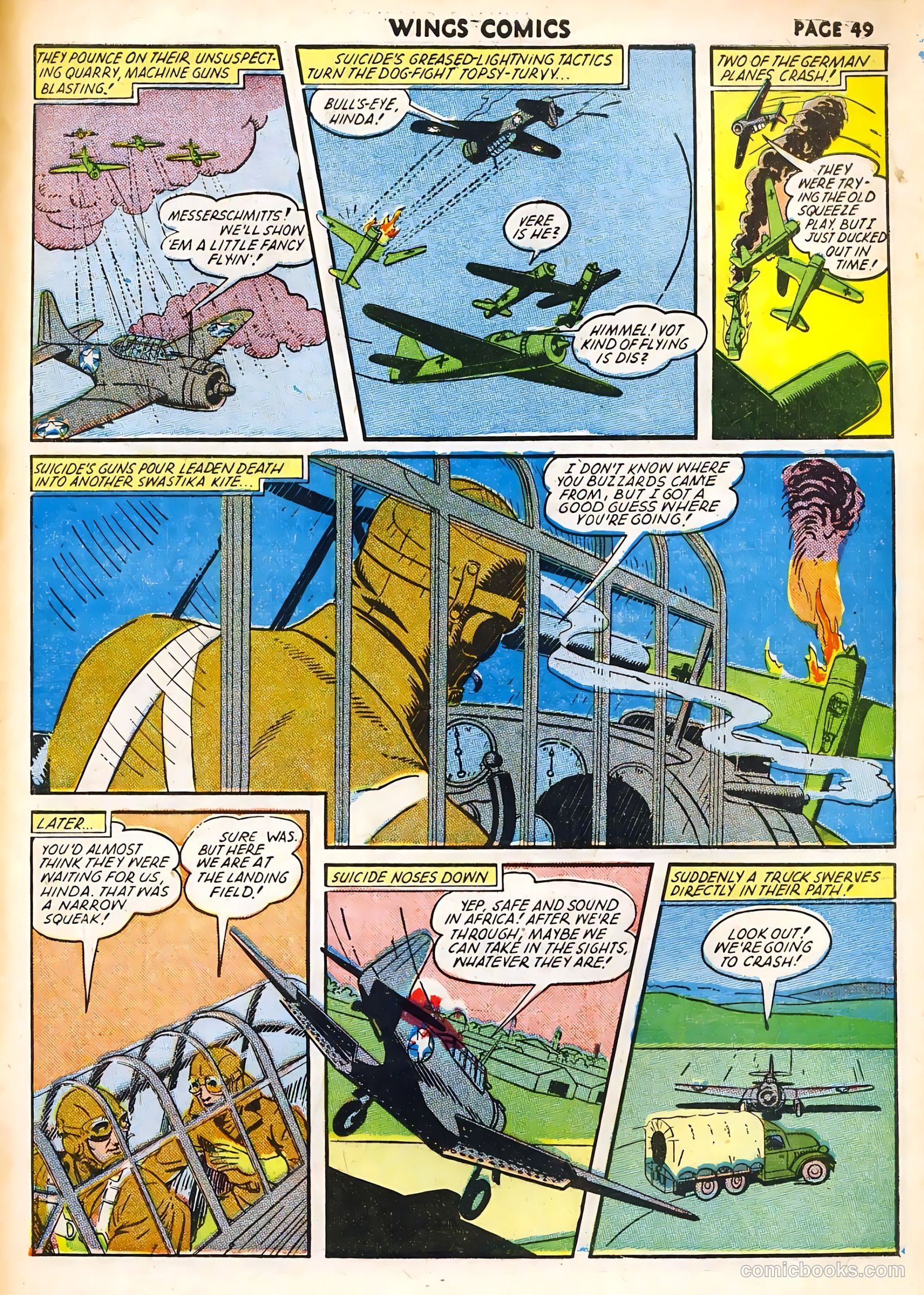 Wings Comics #32 — page 51 of 68