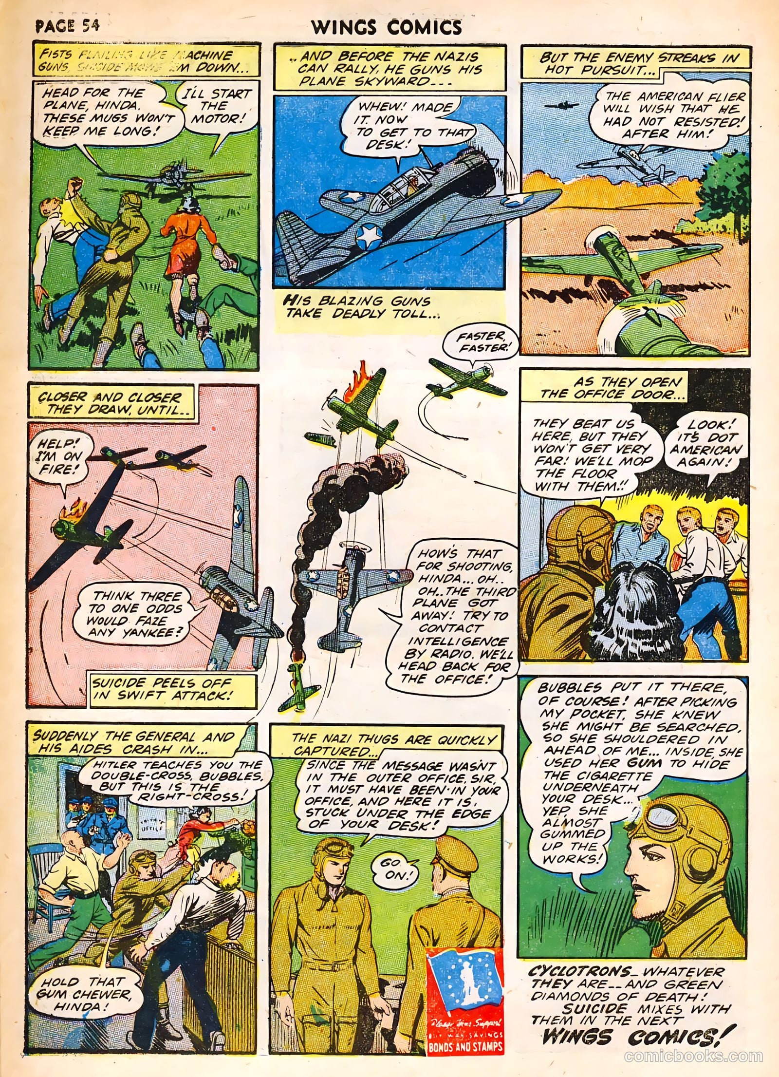 Wings Comics #32 — page 56 of 68