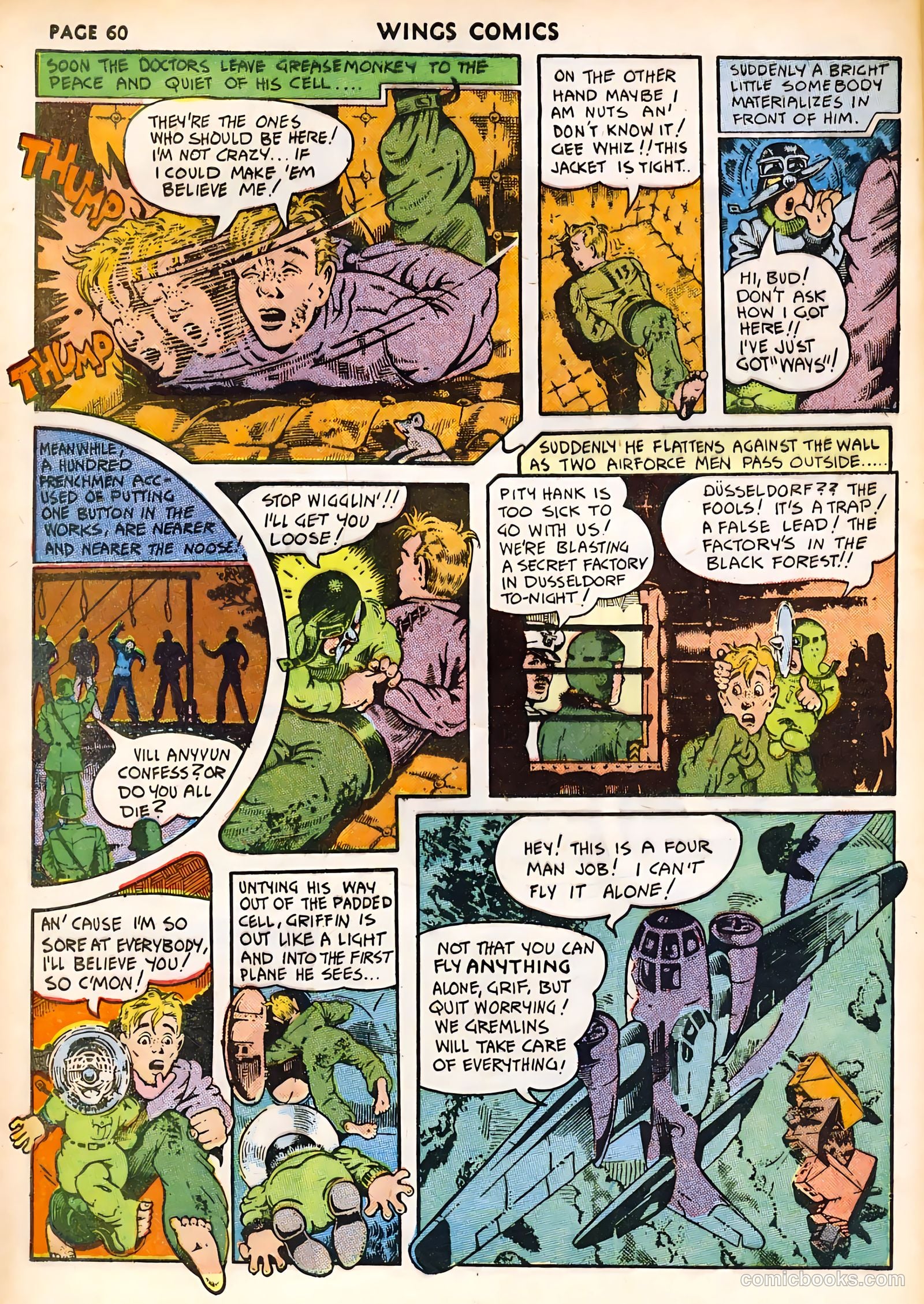 Wings Comics #32 — page 62 of 68