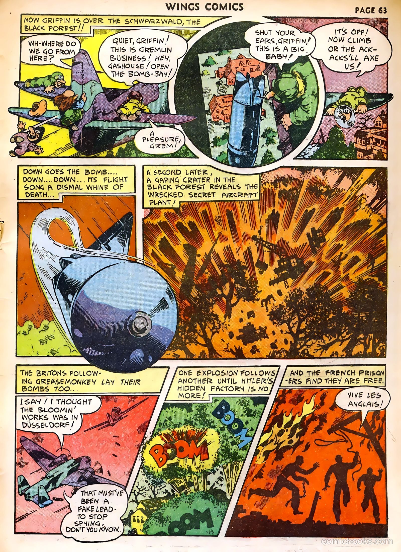 Wings Comics #32 — page 65 of 68