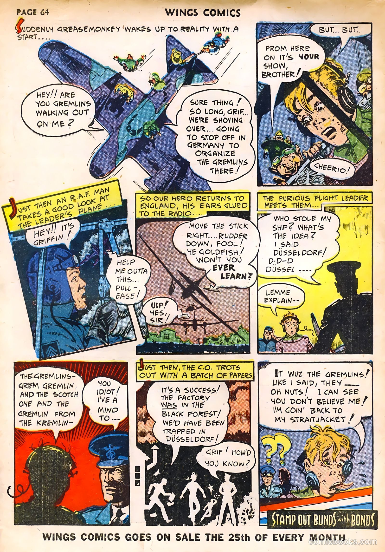Wings Comics #32 — page 66 of 68