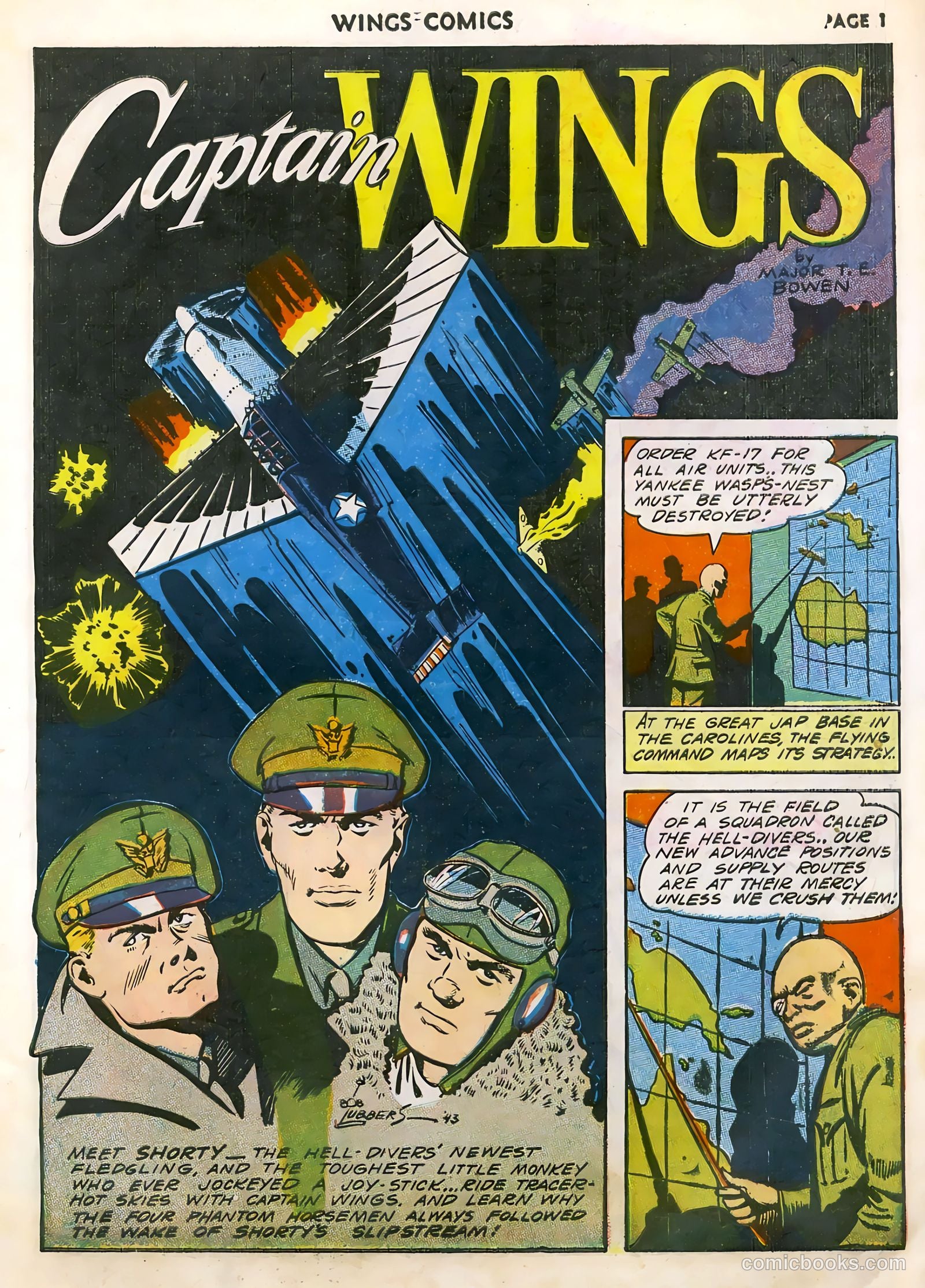 Wings Comics #33 — page 3 of 68