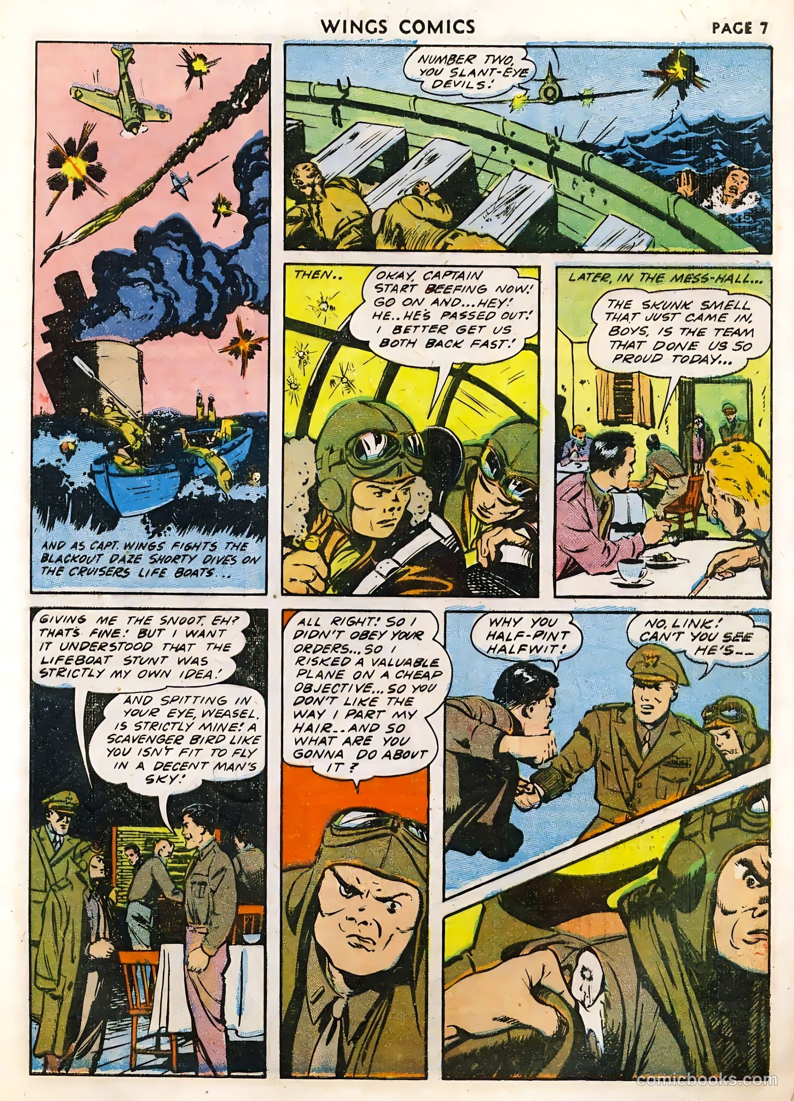 Wings Comics #33 — page 9 of 68