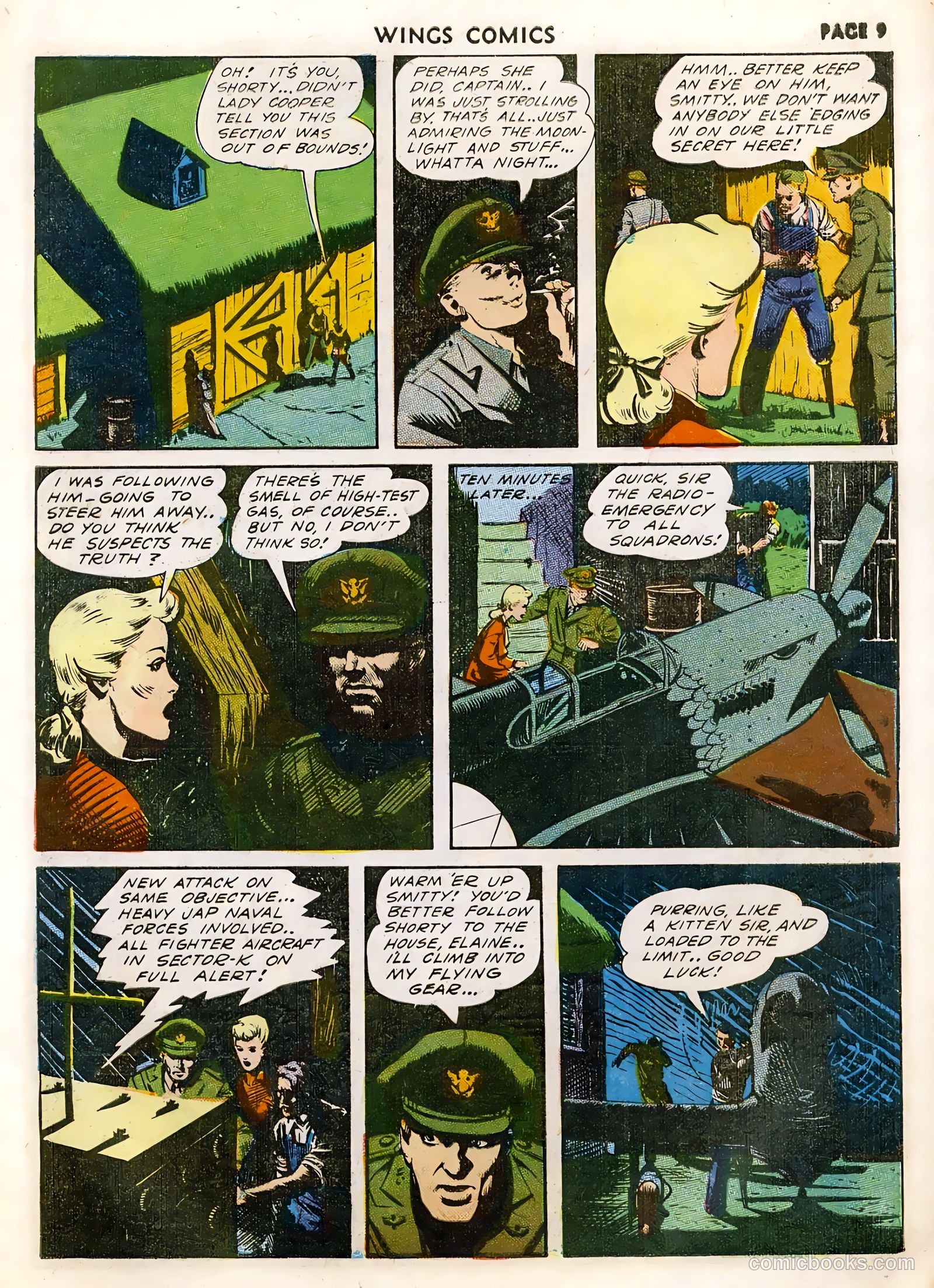 Wings Comics #33 — page 11 of 68