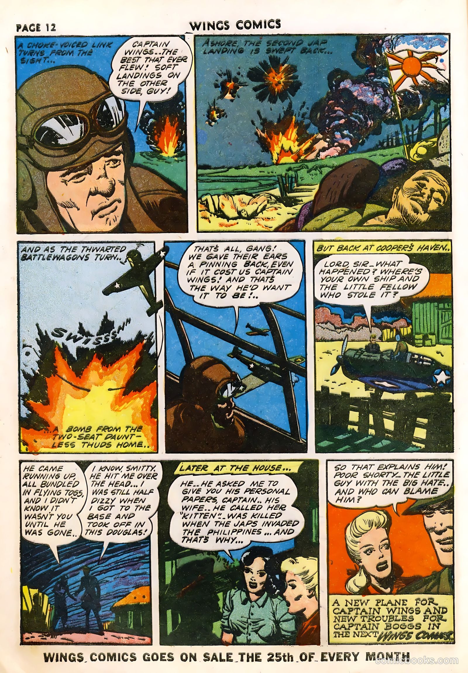 Wings Comics #33 — page 14 of 68