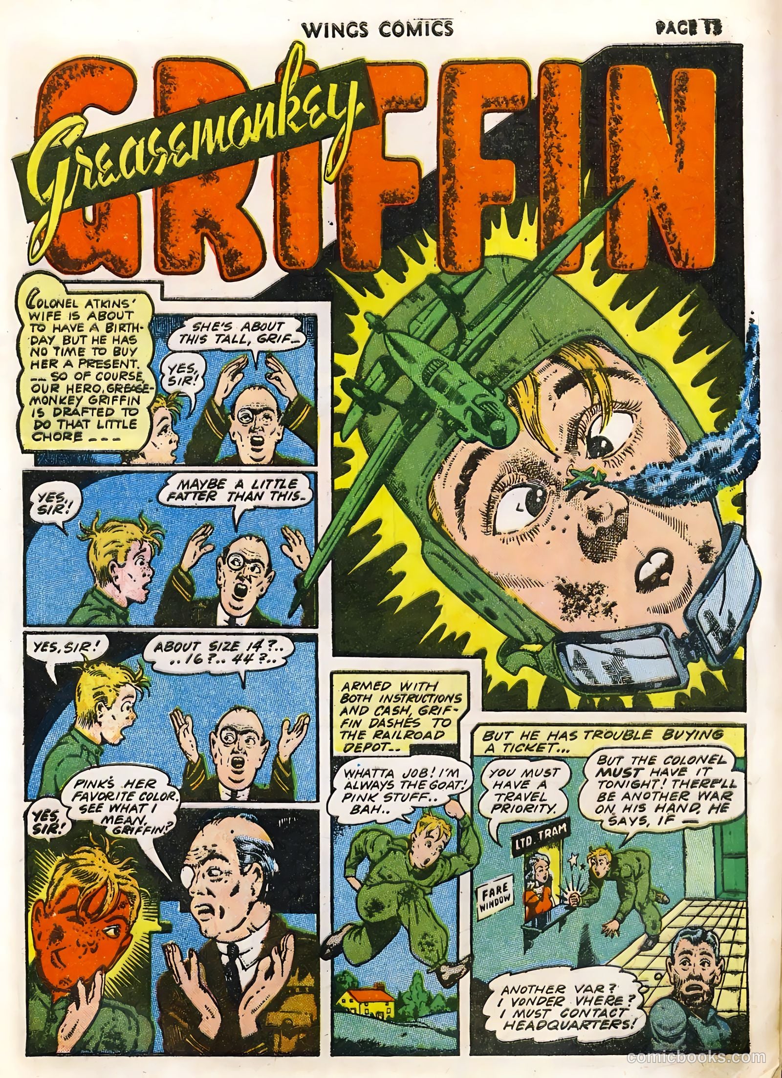 Wings Comics #33 — page 15 of 68