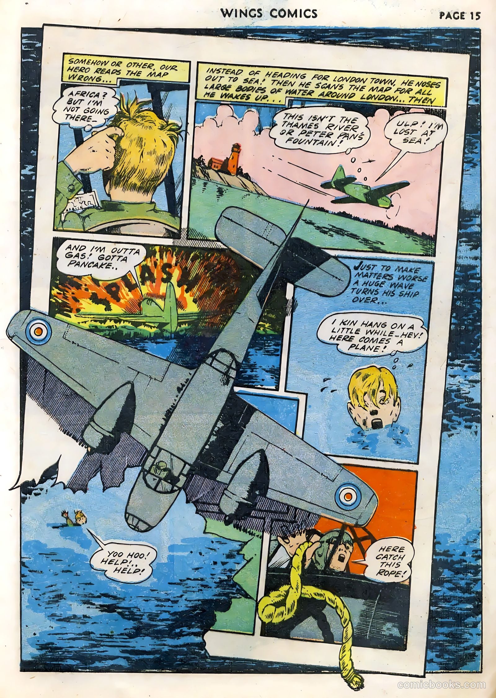 Wings Comics #33 — page 17 of 68