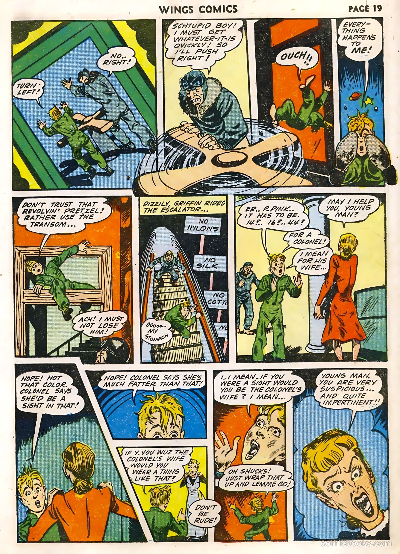Wings Comics #33 — page 21 of 68