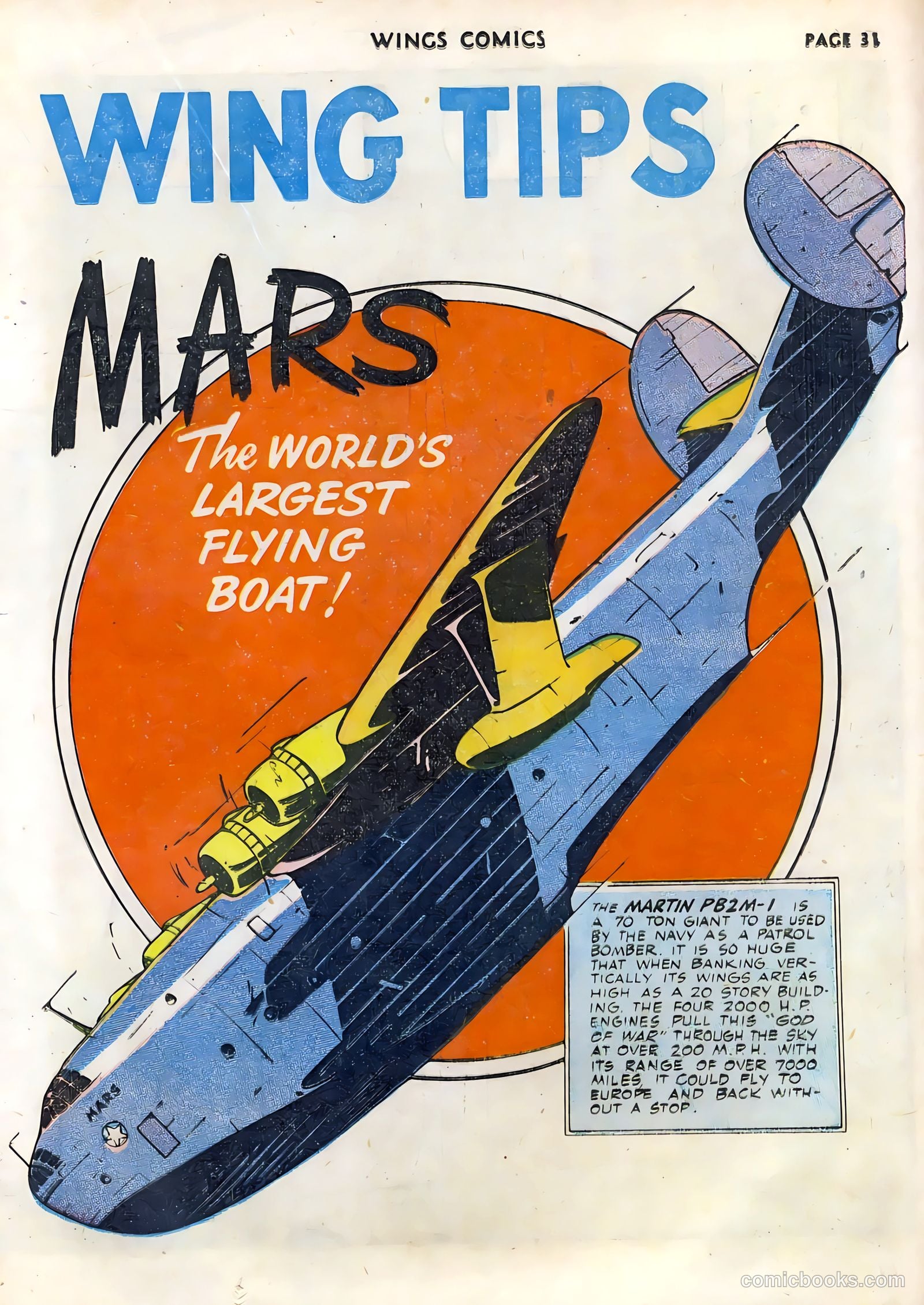 Wings Comics #33 — page 33 of 68