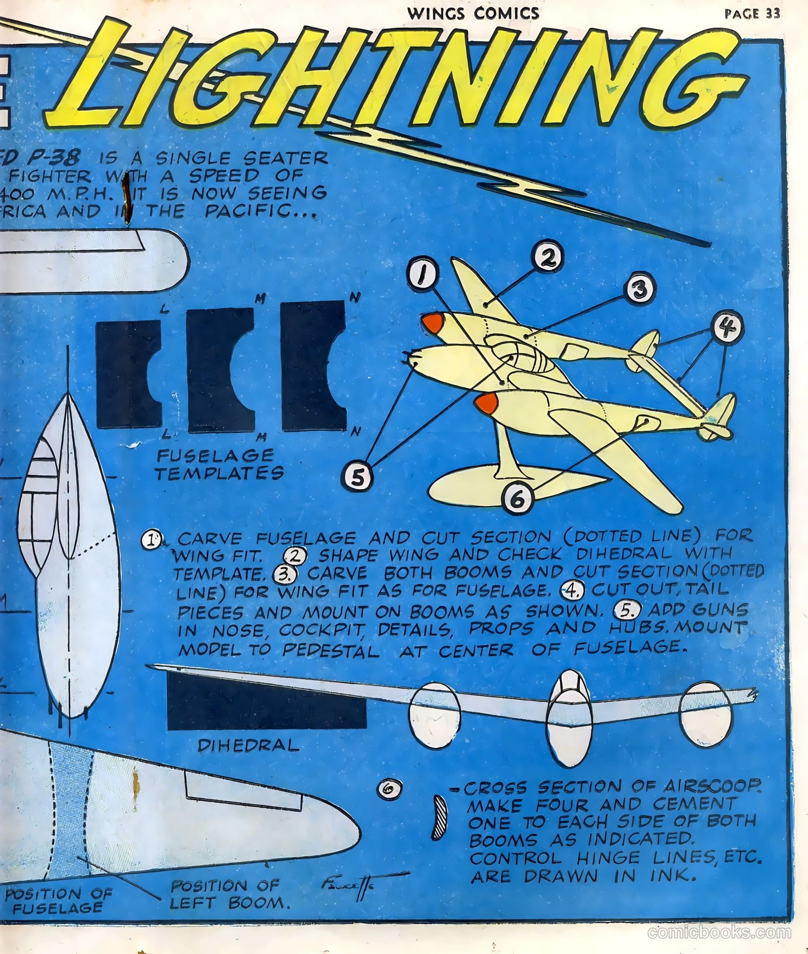 Wings Comics #33 — page 35 of 68