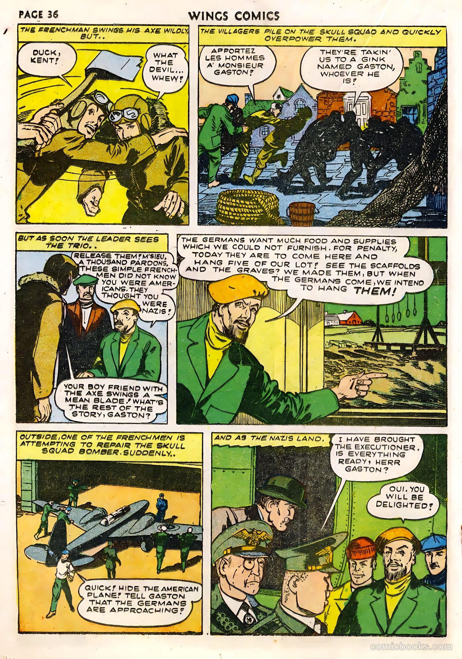 Wings Comics #33 — page 38 of 68
