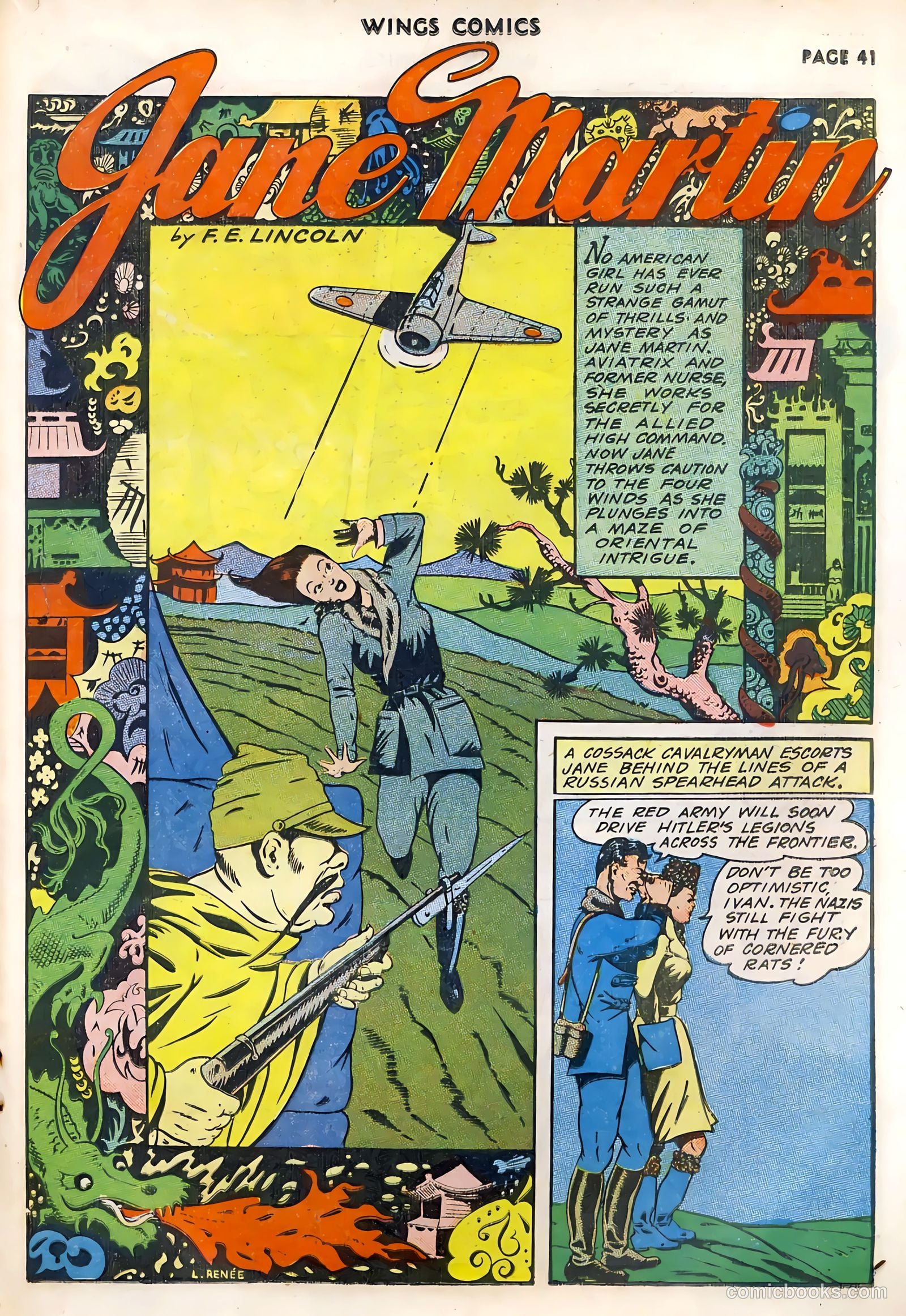 Wings Comics #33 — page 43 of 68
