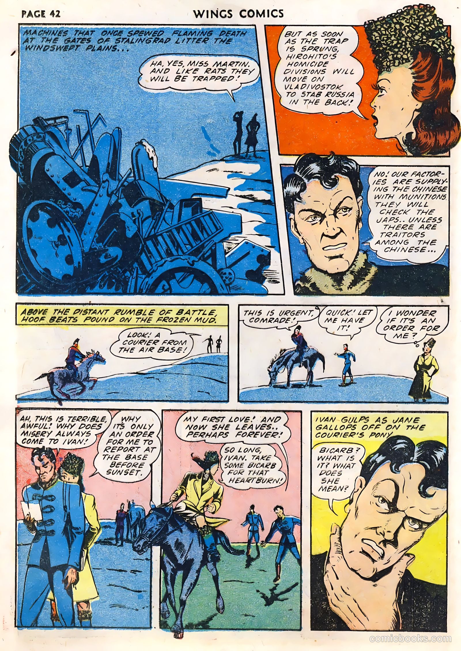 Wings Comics #33 — page 44 of 68