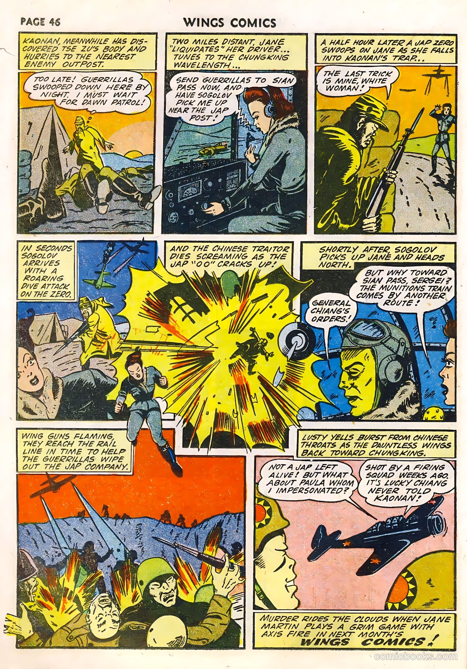 Wings Comics #33 — page 48 of 68