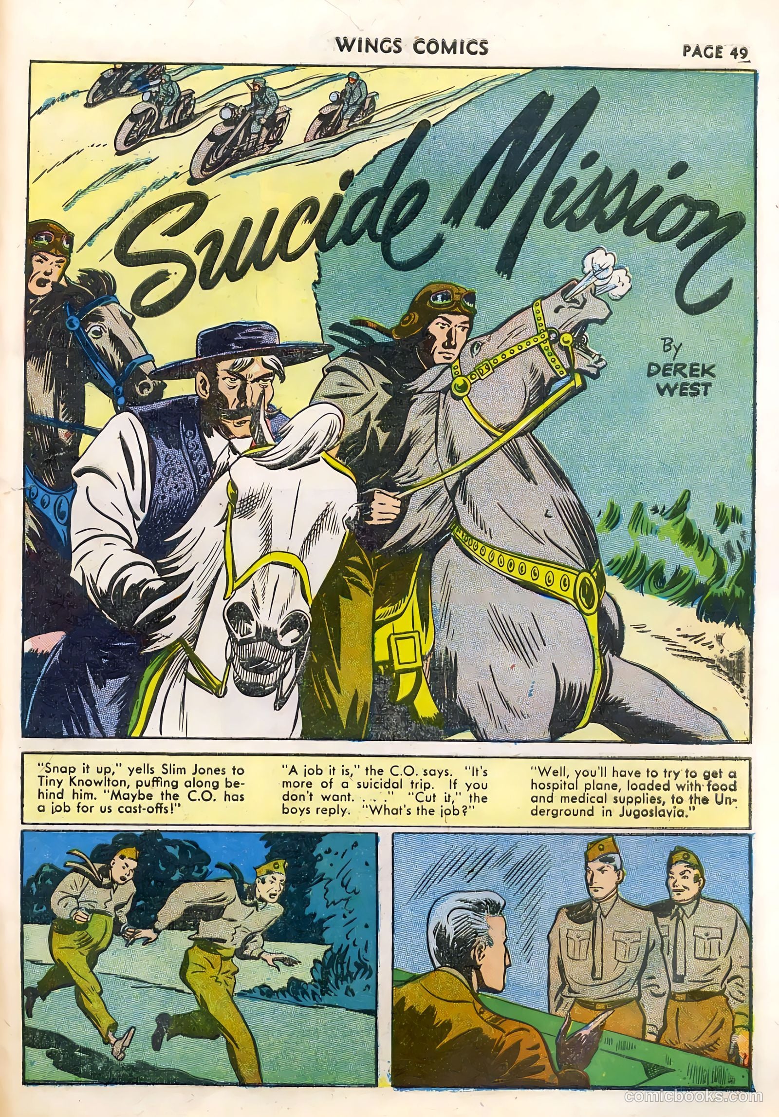 Wings Comics #33 — page 51 of 68