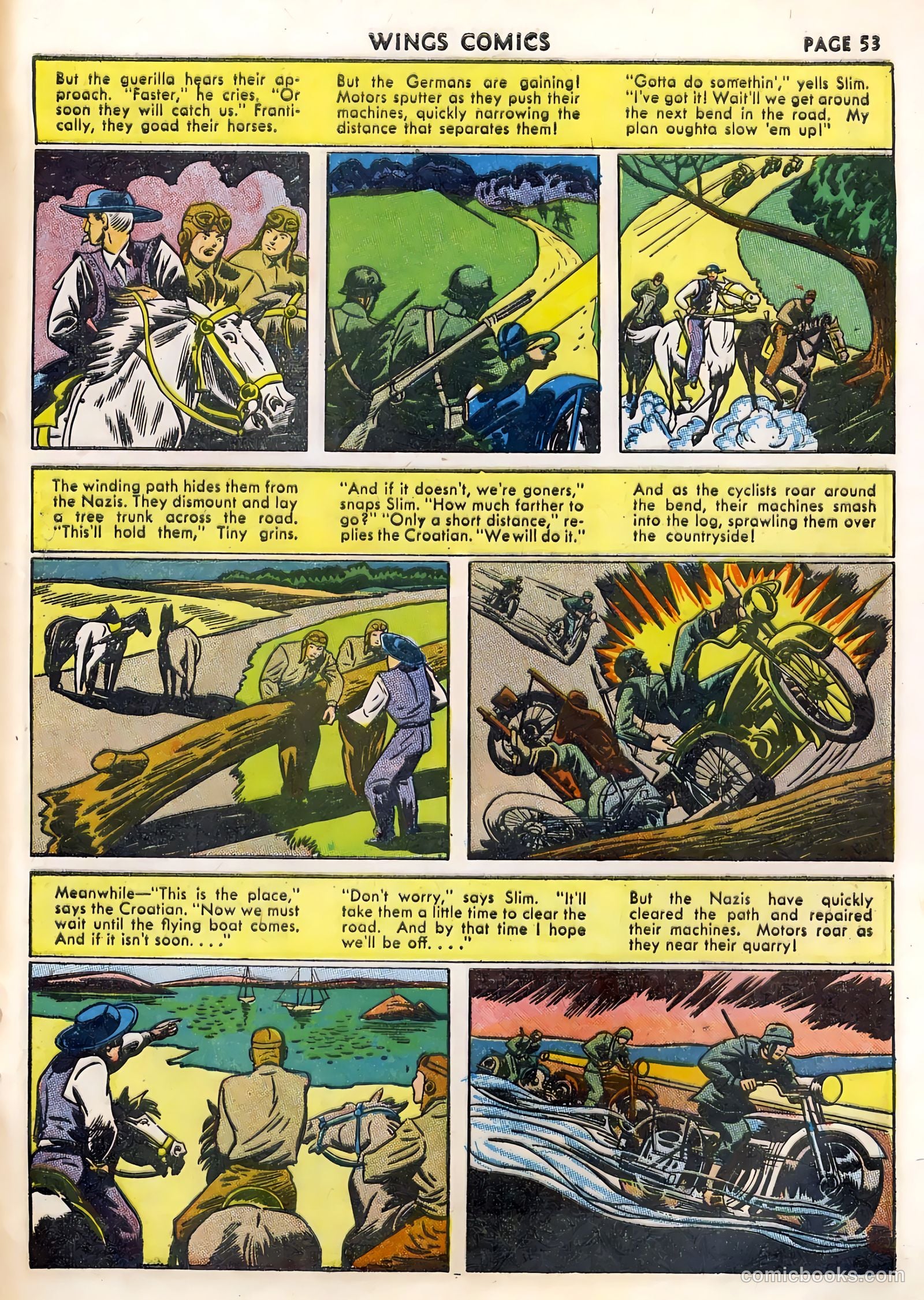 Wings Comics #33 — page 55 of 68