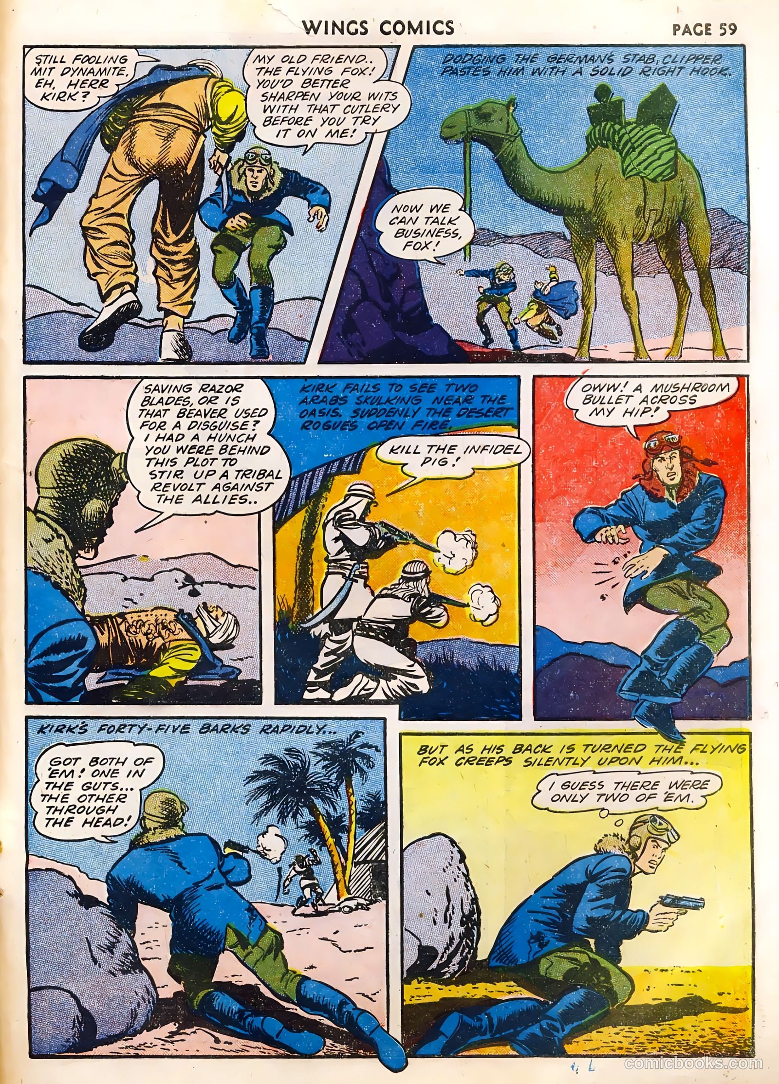 Wings Comics #33 — page 61 of 68