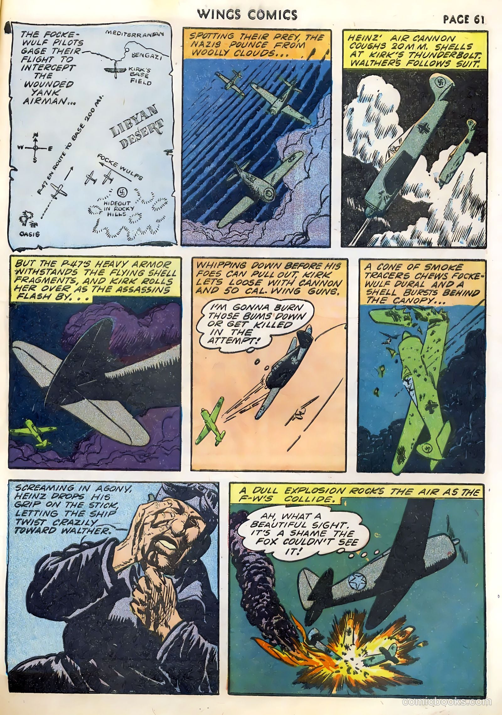 Wings Comics #33 — page 63 of 68