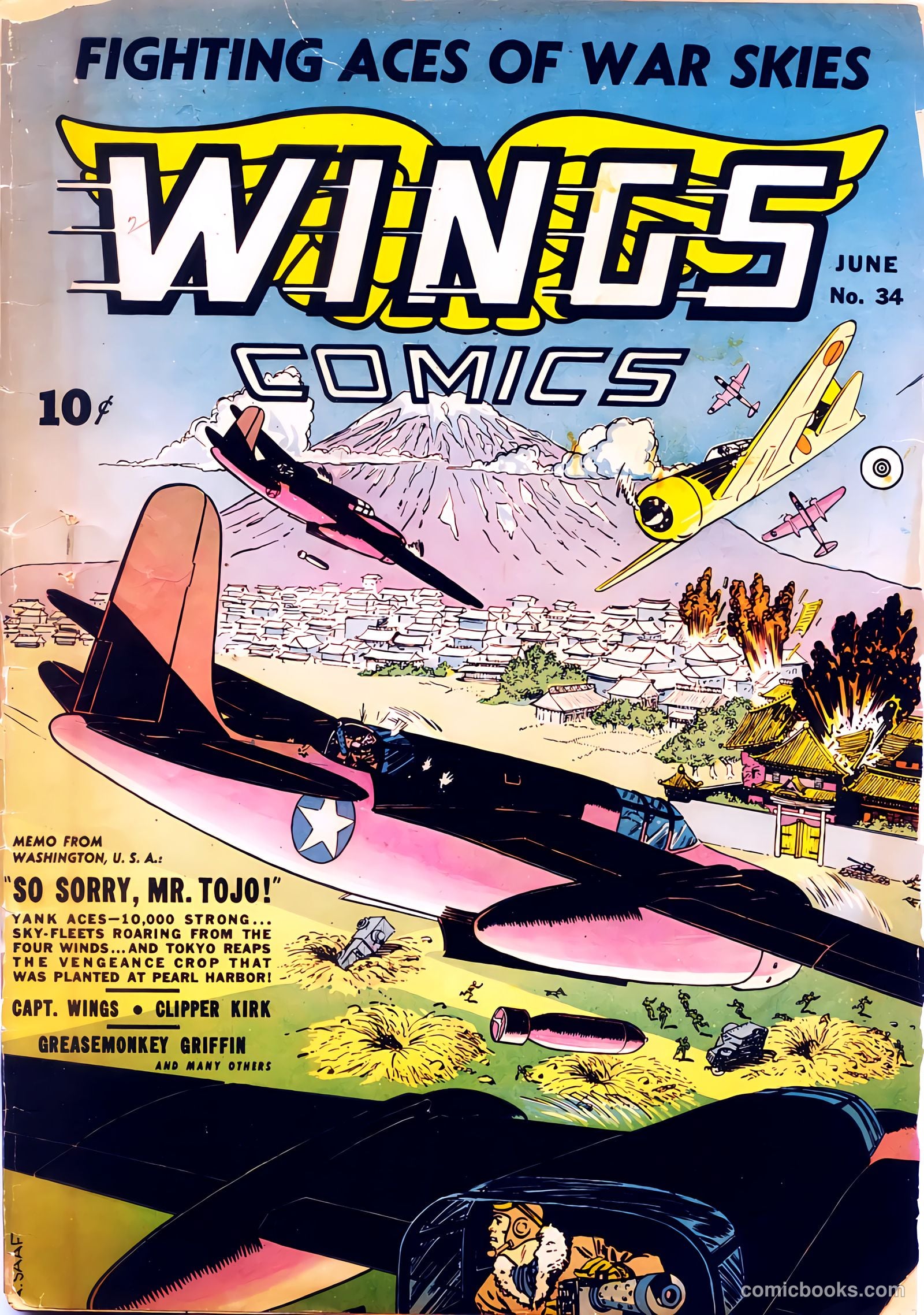 Wings Comics #34 — page 1 of 59