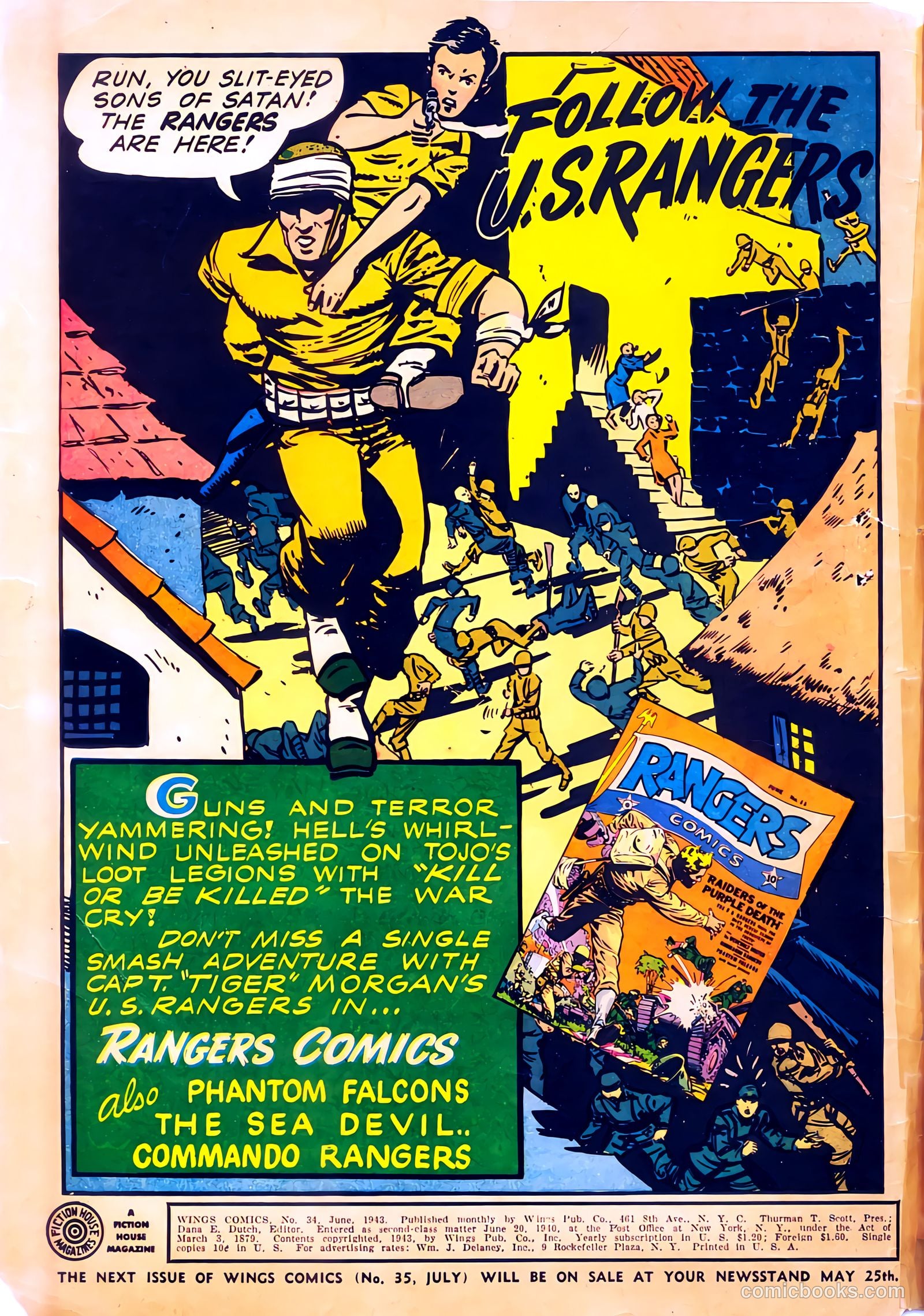 Wings Comics #34 — page 2 of 59