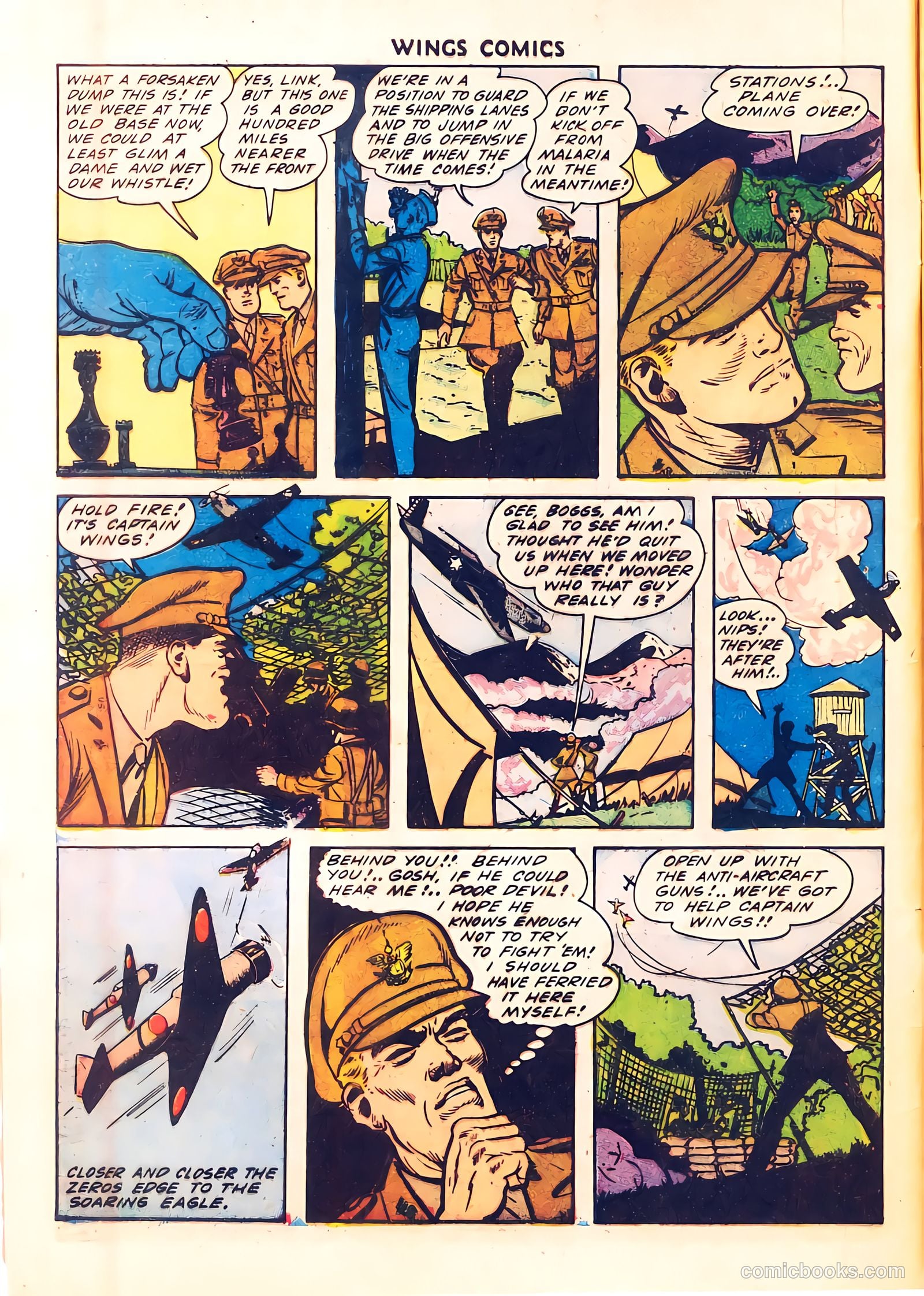 Wings Comics #34 — page 4 of 59