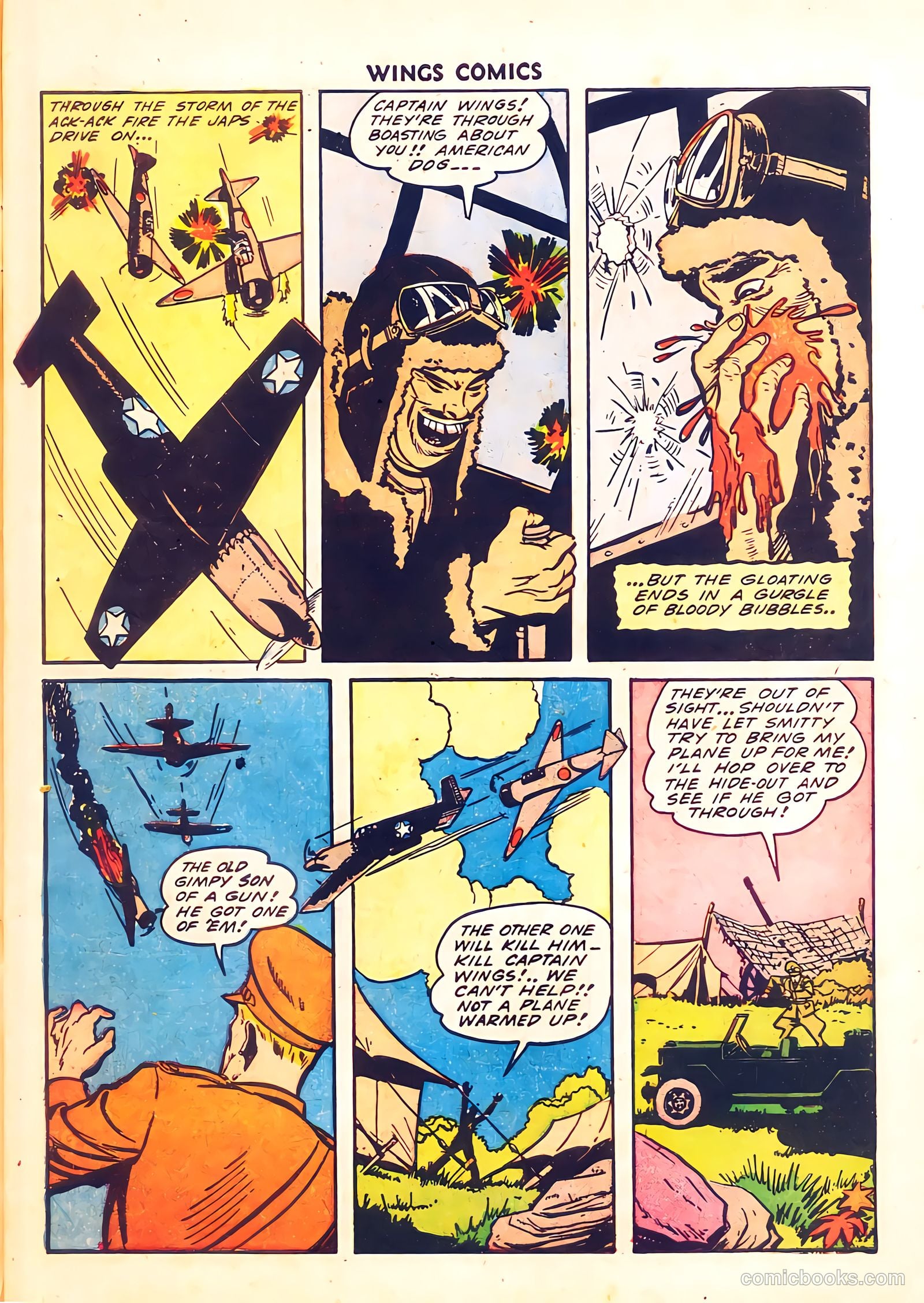 Wings Comics #34 — page 5 of 59