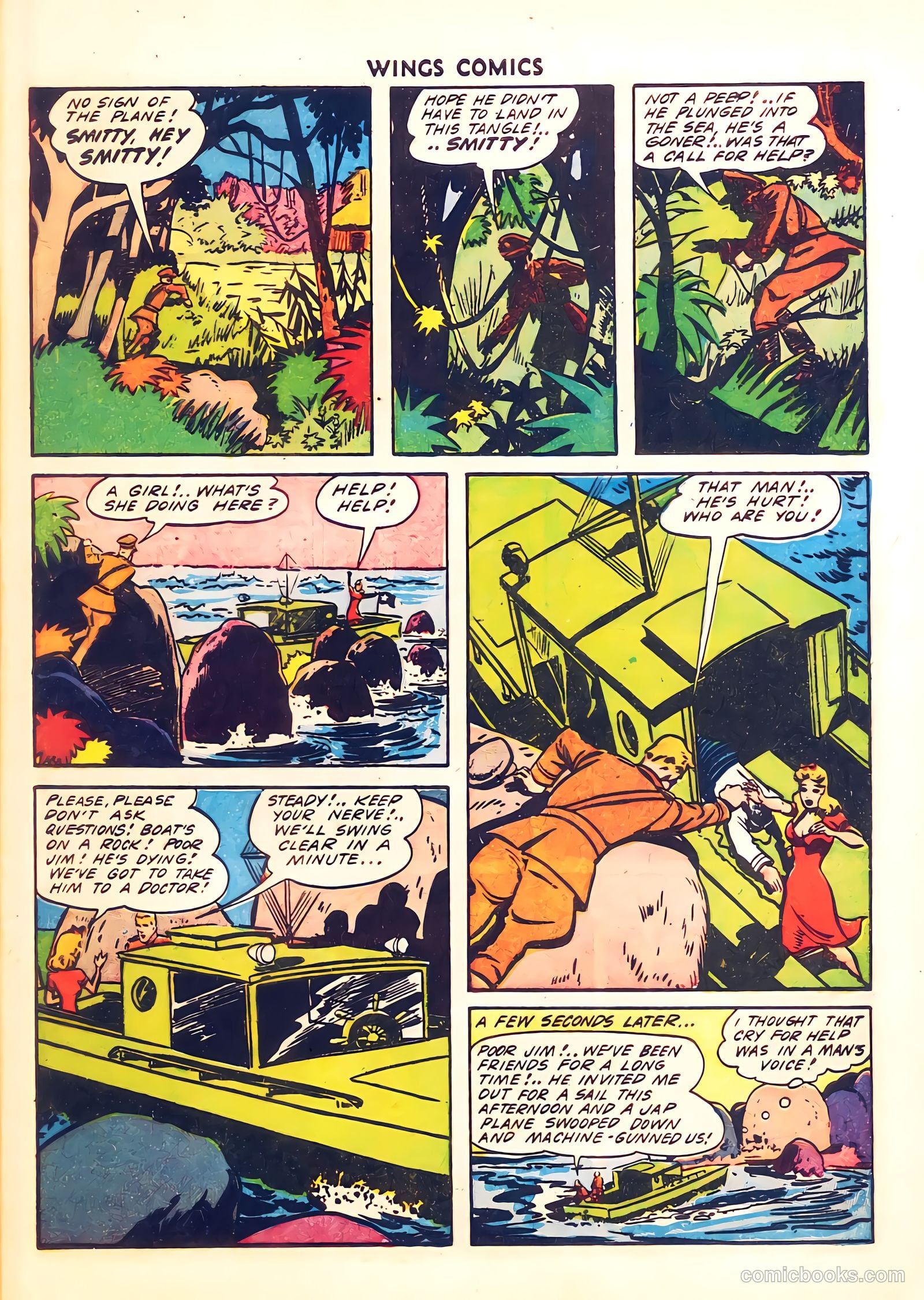 Wings Comics #34 — page 7 of 59