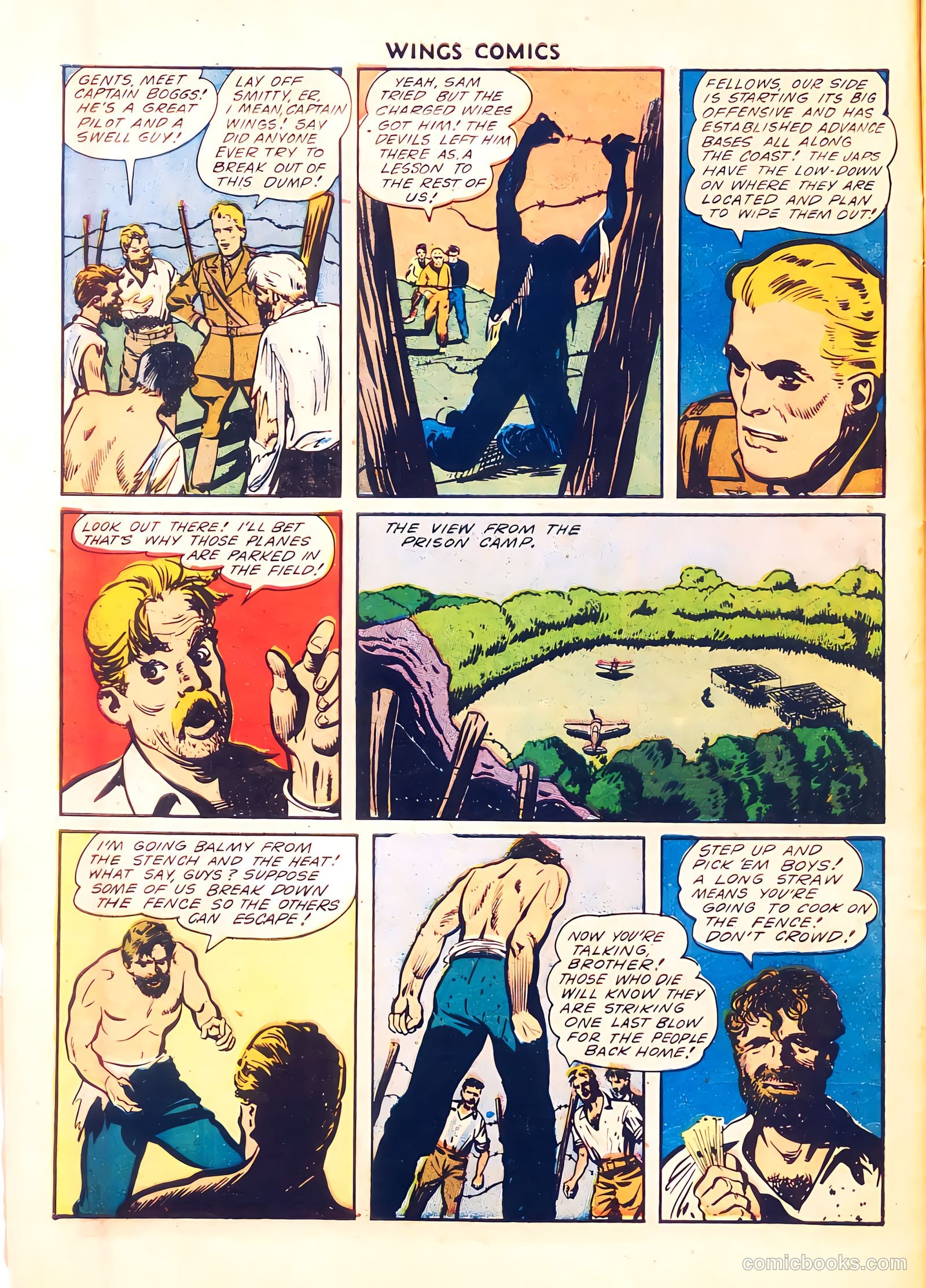 Wings Comics #34 — page 10 of 59