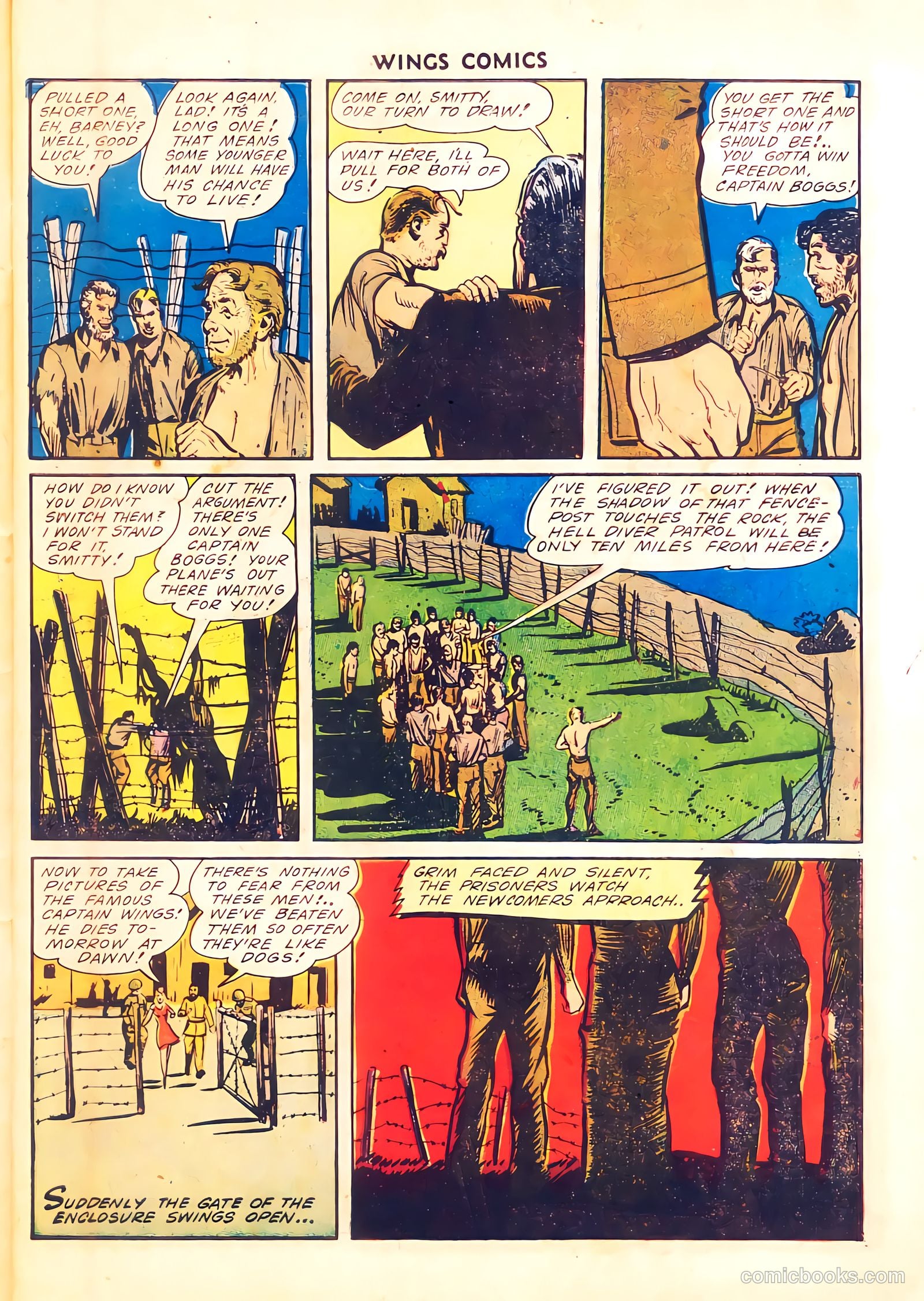 Wings Comics #34 — page 11 of 59