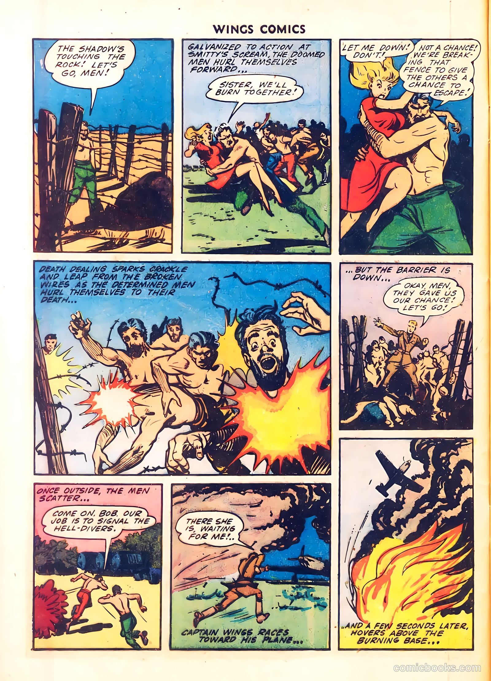 Wings Comics #34 — page 12 of 59