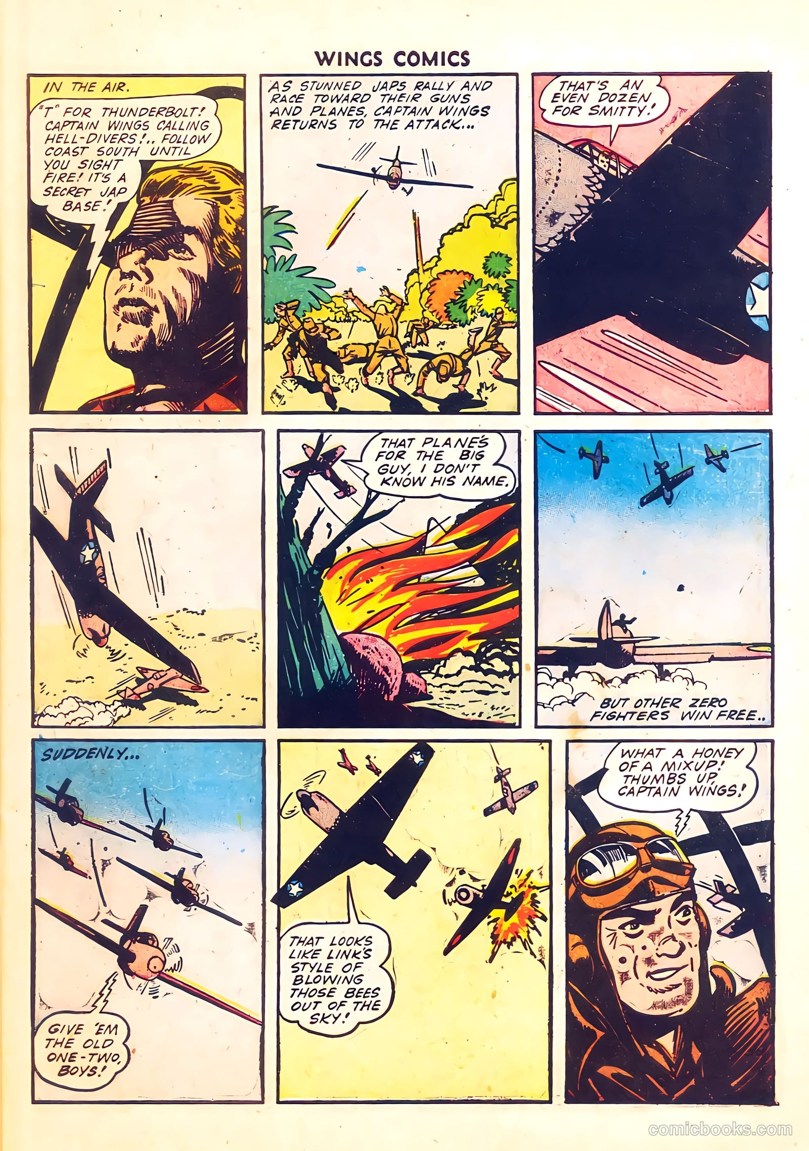 Wings Comics #34 — page 13 of 59