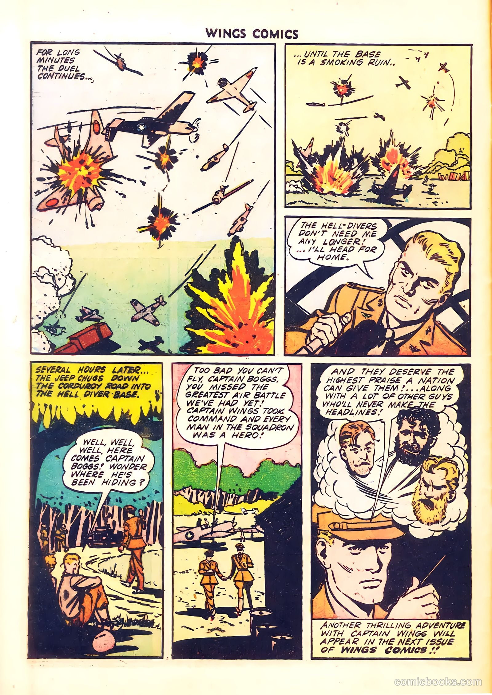 Wings Comics #34 — page 14 of 59
