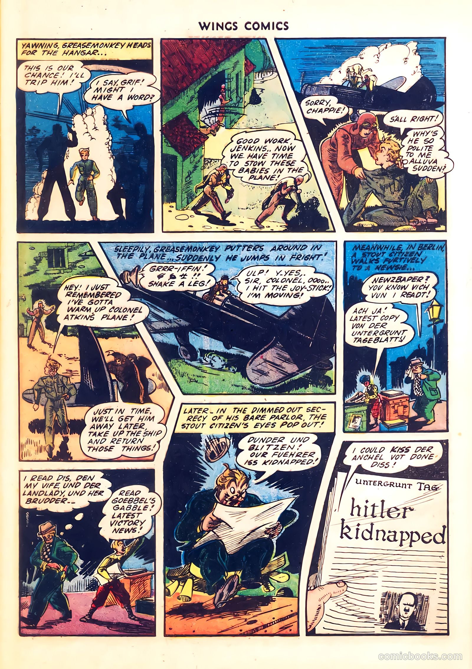 Wings Comics #34 — page 17 of 59