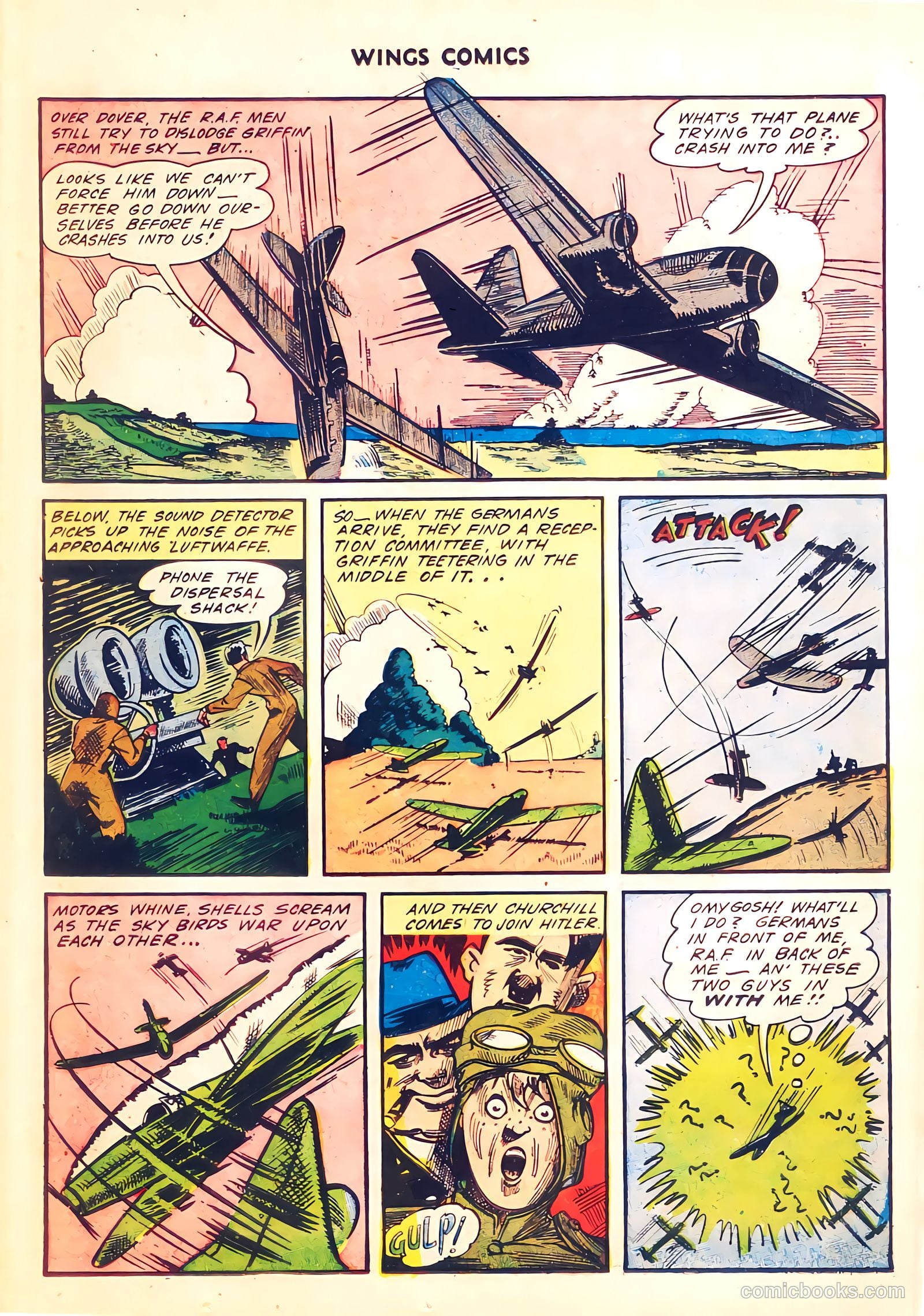 Wings Comics #34 — page 19 of 59