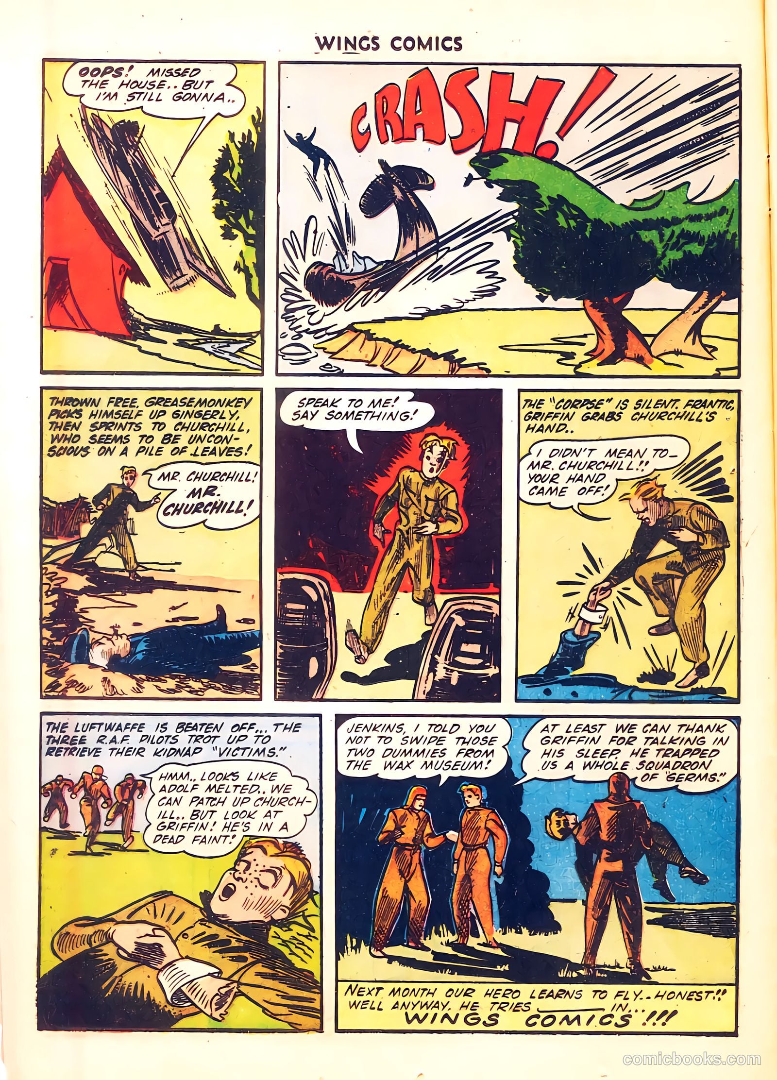 Wings Comics #34 — page 22 of 59
