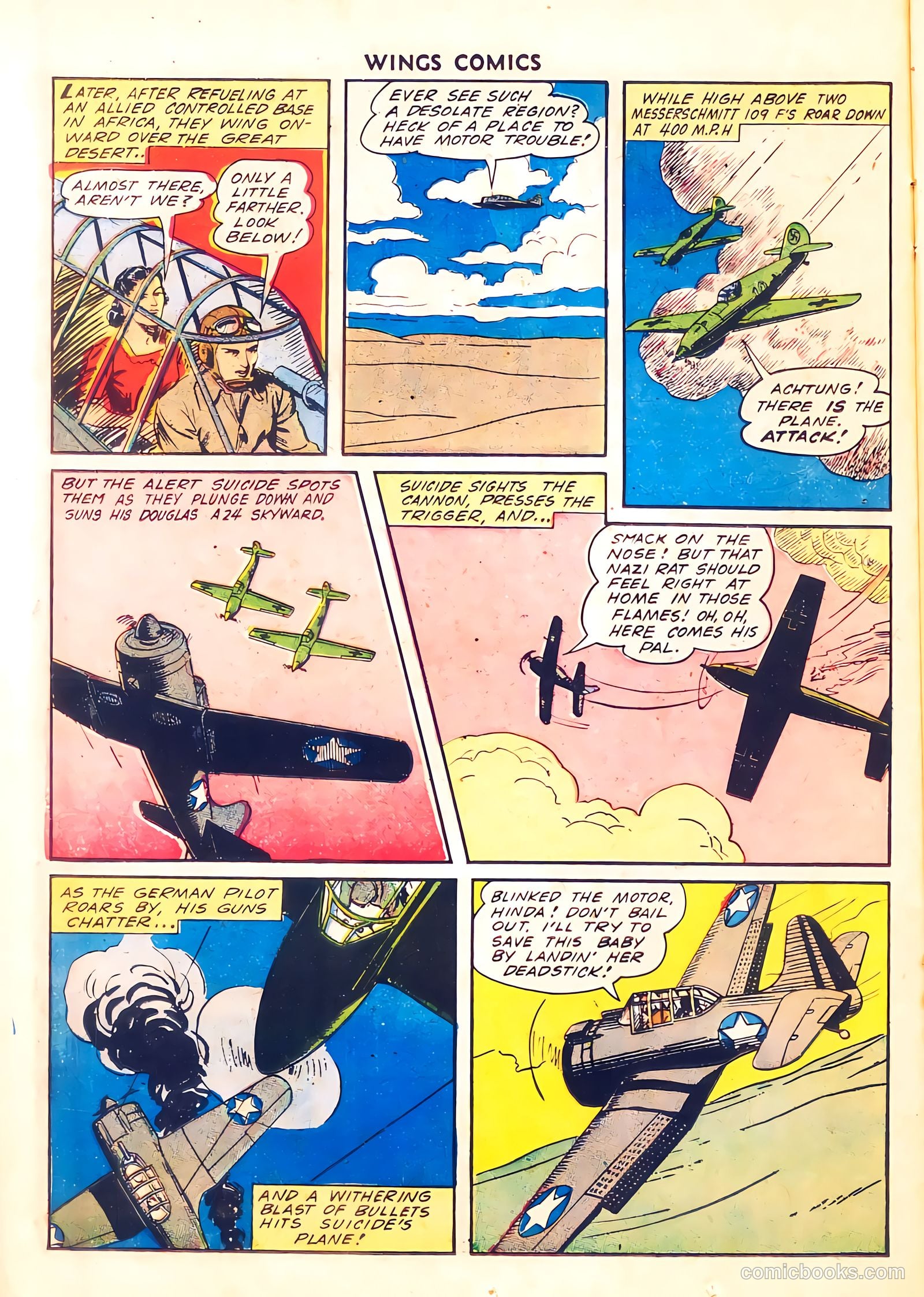 Wings Comics #34 — page 26 of 59