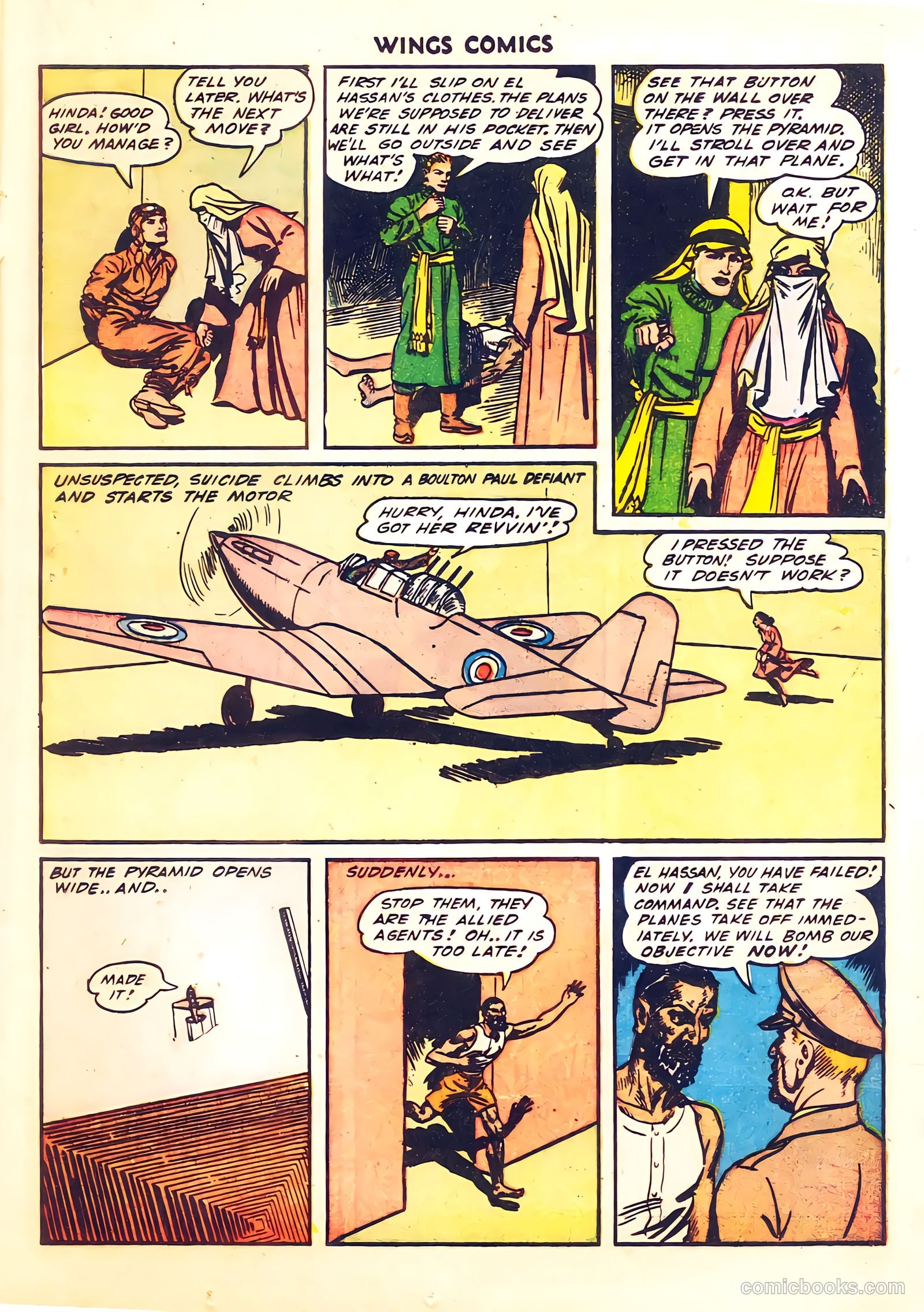 Wings Comics #34 — page 31 of 59