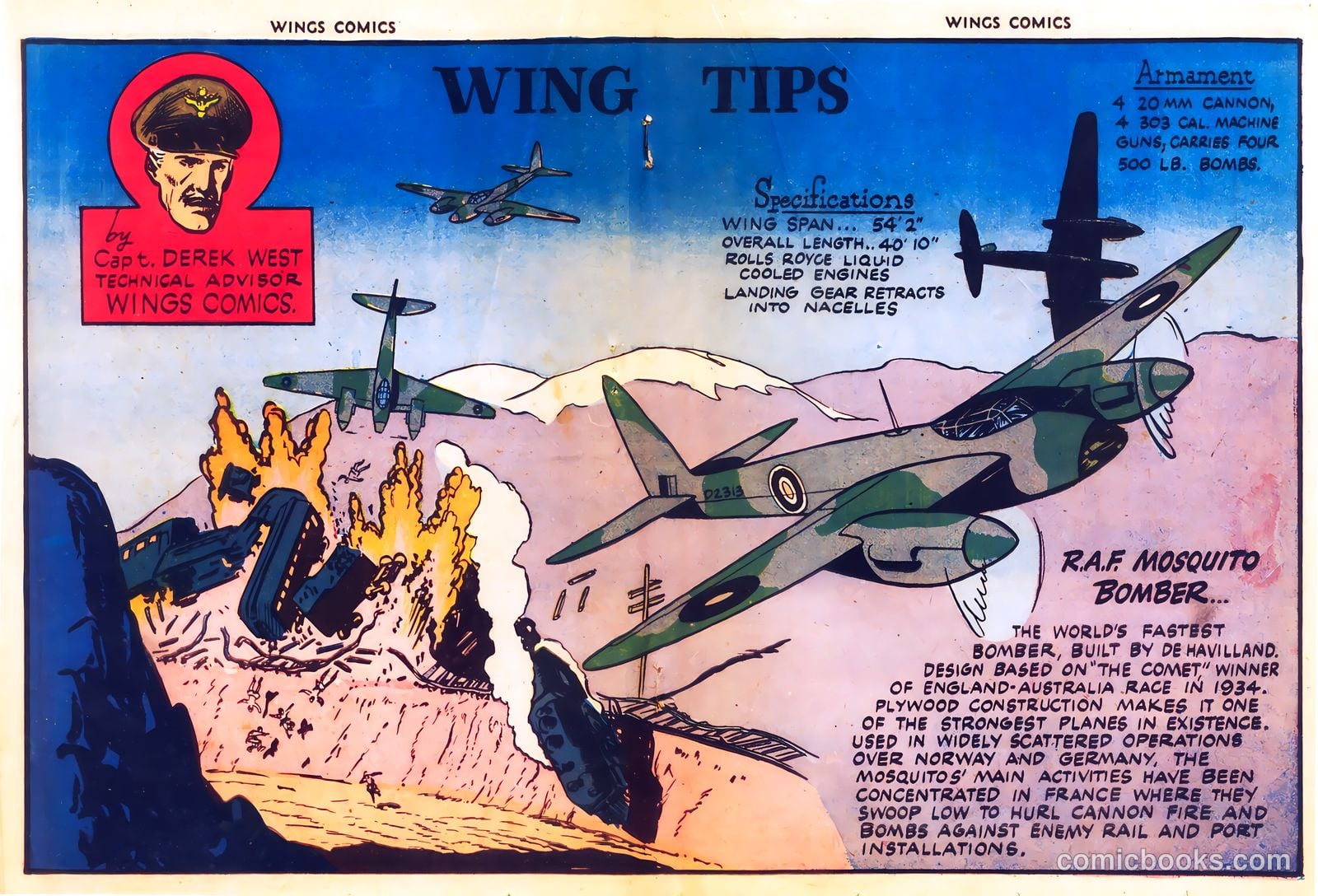 Wings Comics #34 — page 34 of 59