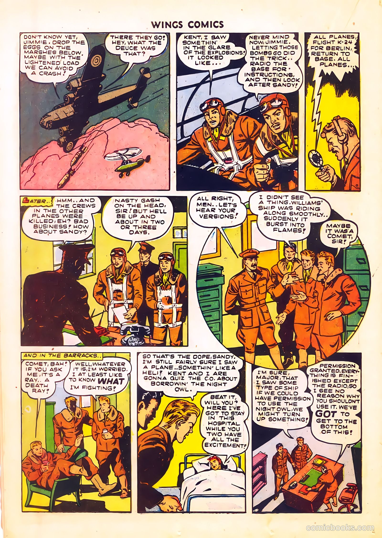 Wings Comics #34 — page 37 of 59