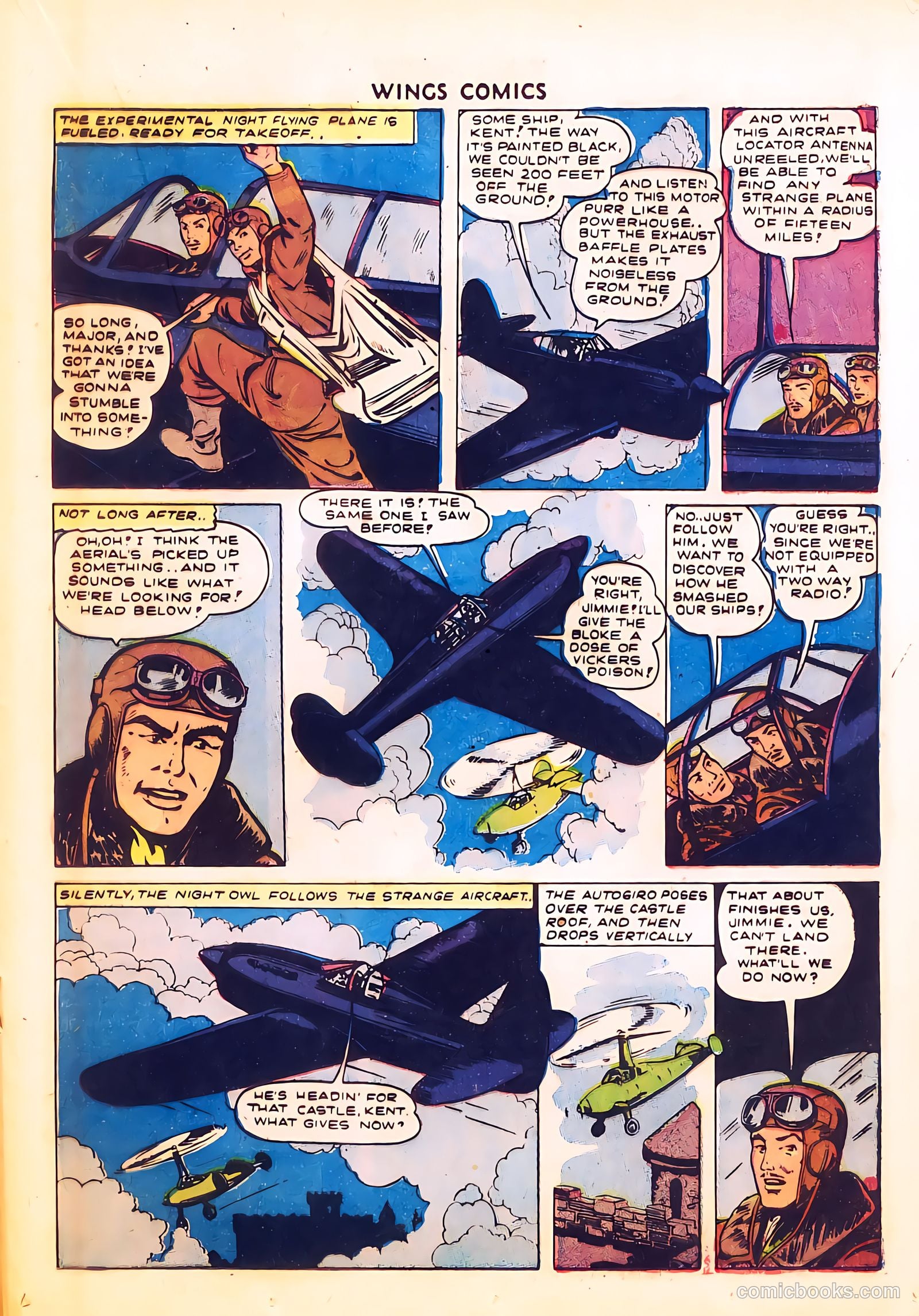 Wings Comics #34 — page 38 of 59