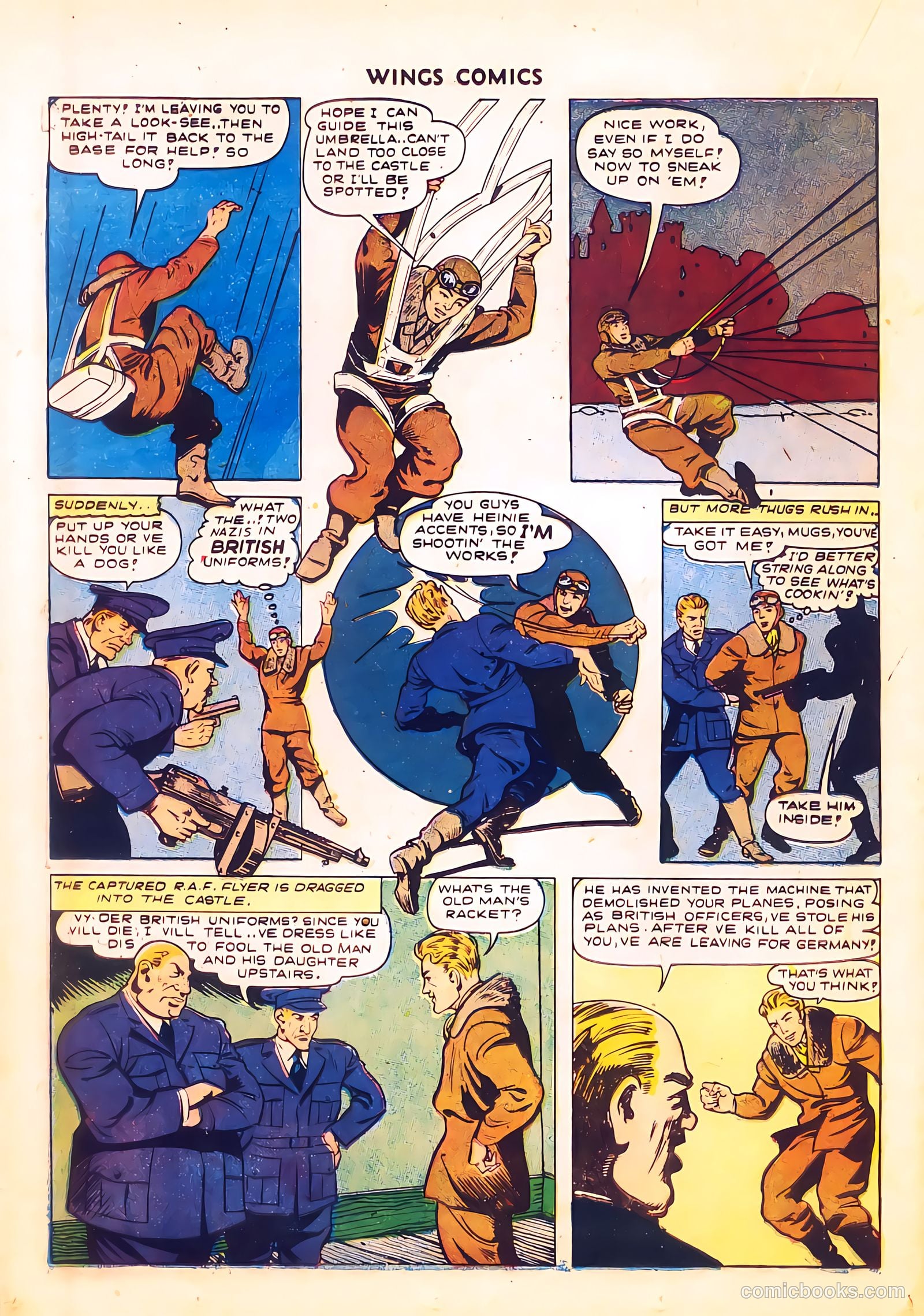 Wings Comics #34 — page 39 of 59