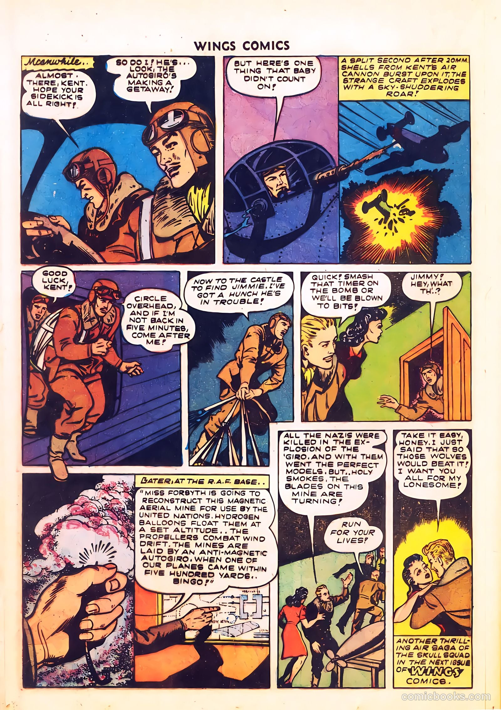 Wings Comics #34 — page 41 of 59