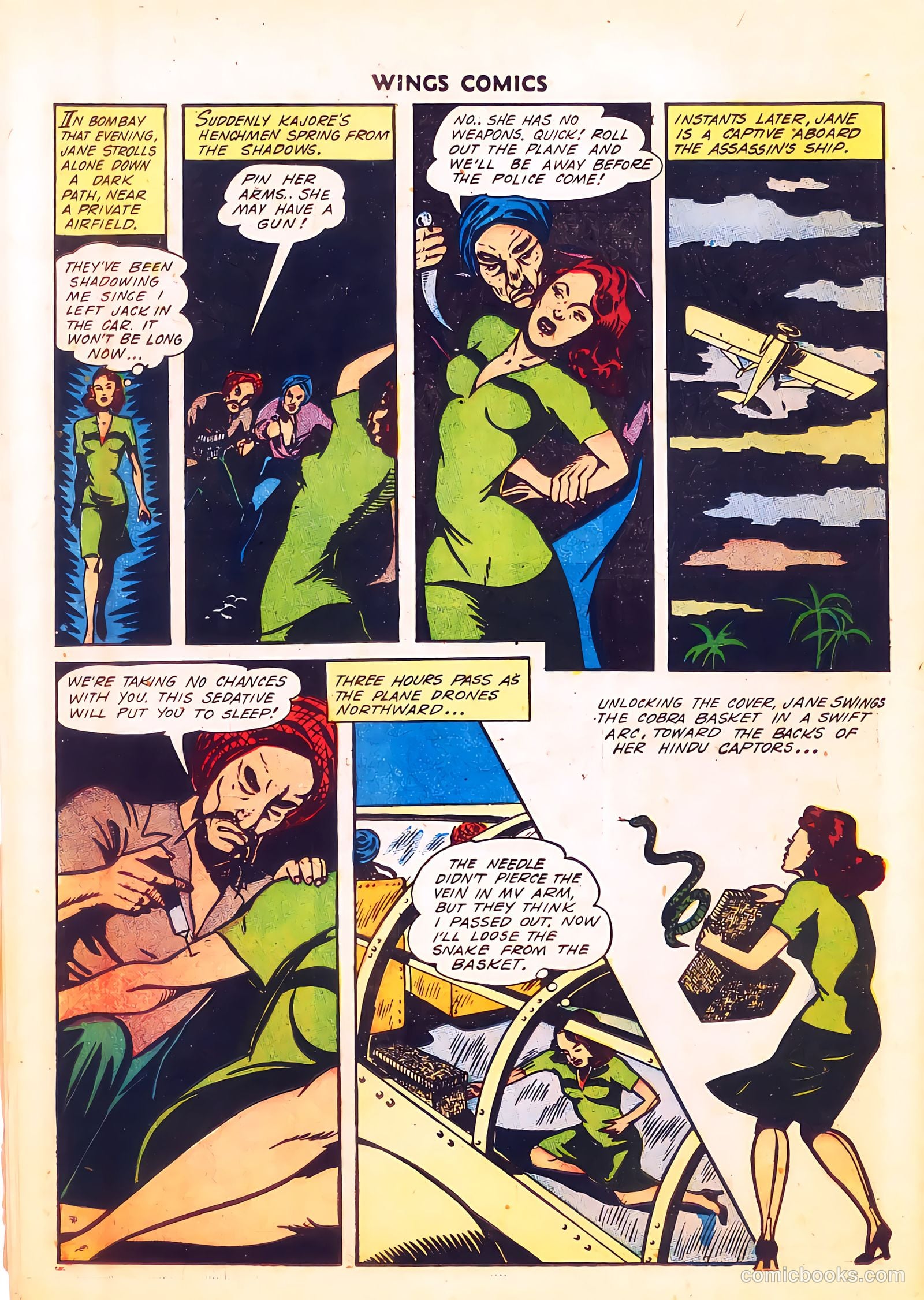 Wings Comics #34 — page 45 of 59