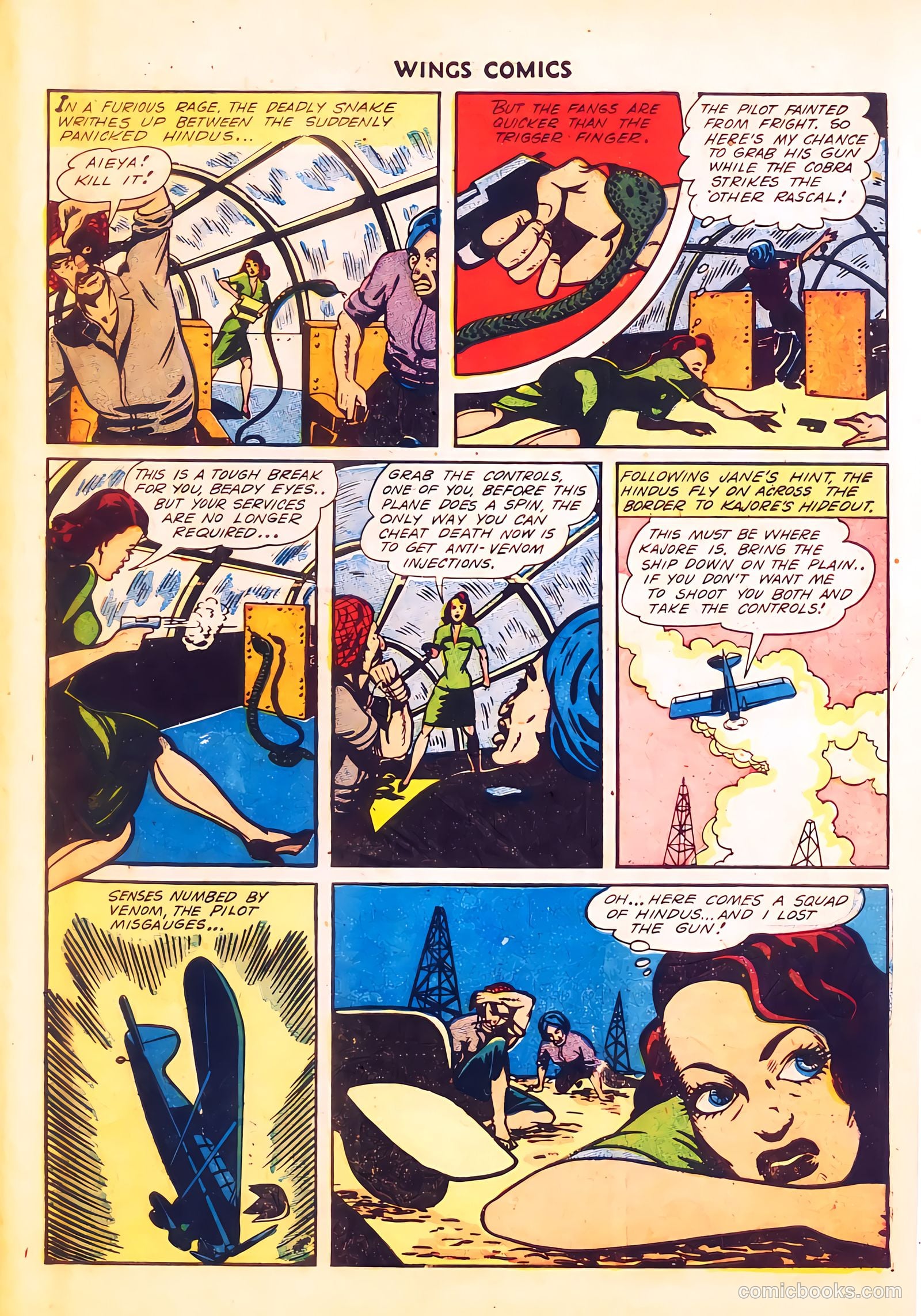 Wings Comics #34 — page 46 of 59