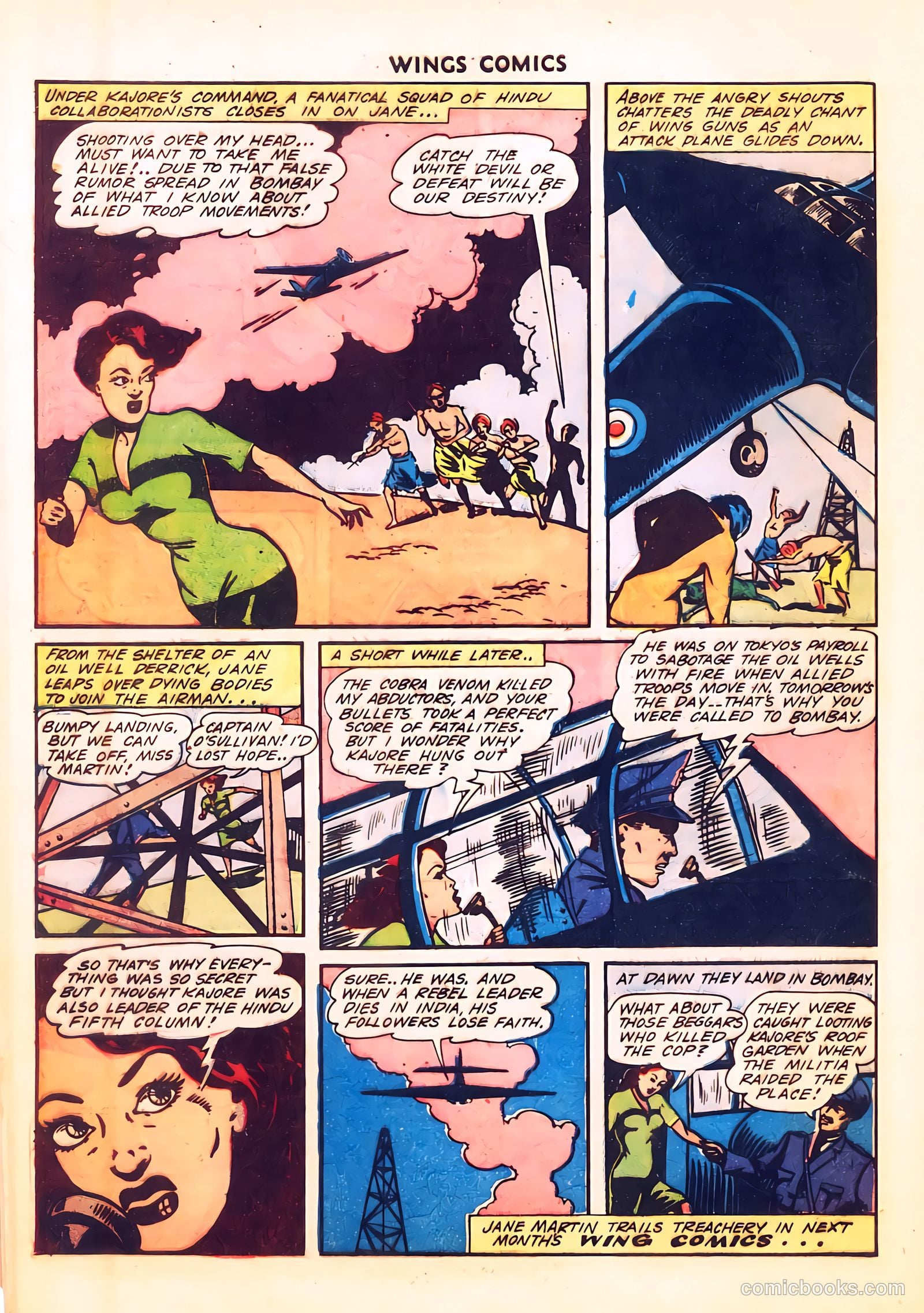 Wings Comics #34 — page 47 of 59