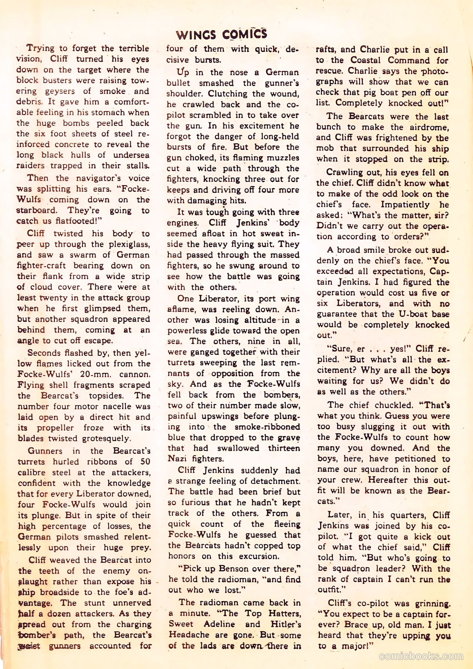 Wings Comics #34 — page 49 of 59